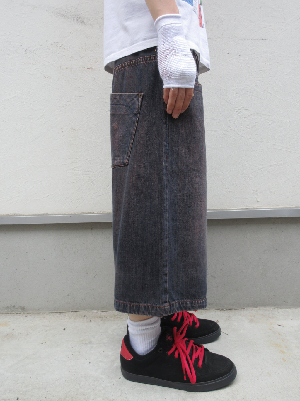 00s Empire Bigland Baggy Denim Shorts
