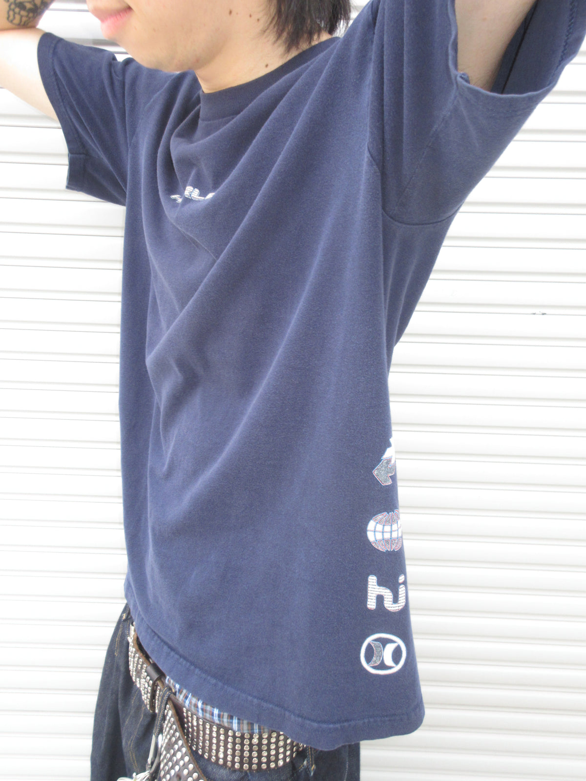 90~00s HURLEY Graphic Logo Tee