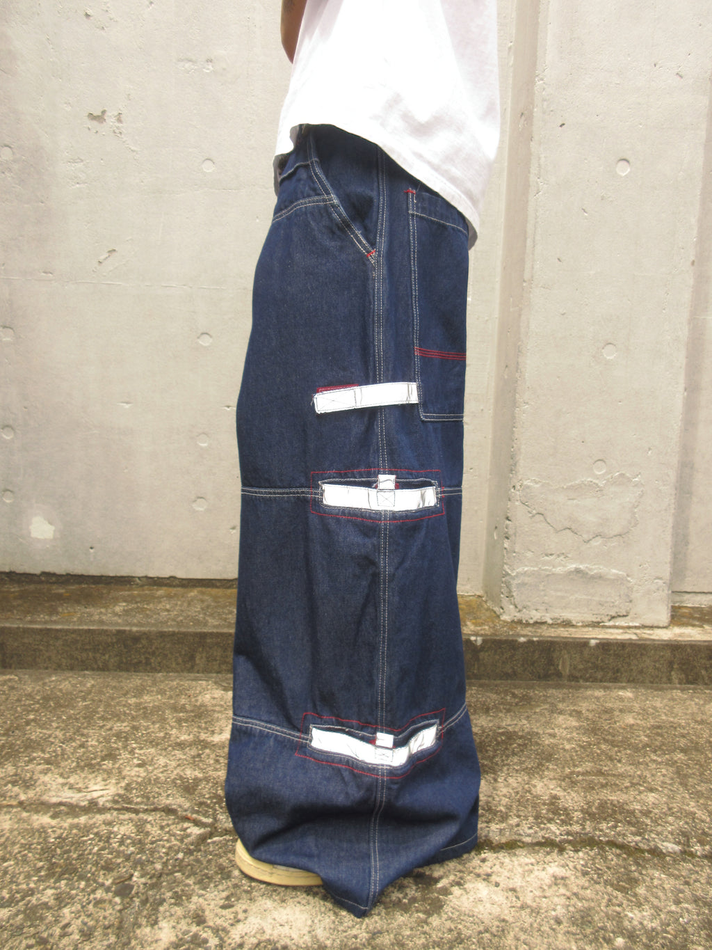 90s MACGEAR Super Baggy Gimmick Denim