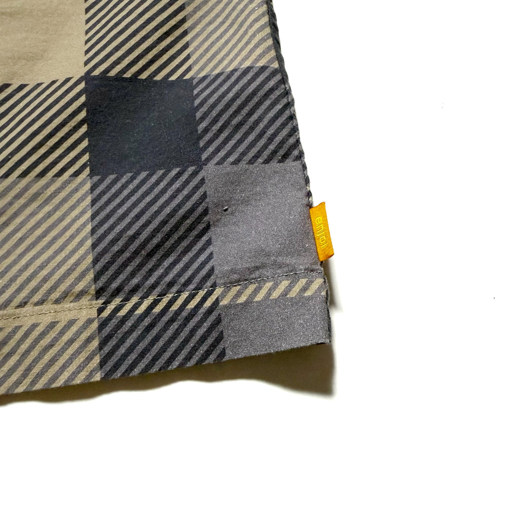 00s ENJOI Design Check S/S Shirts