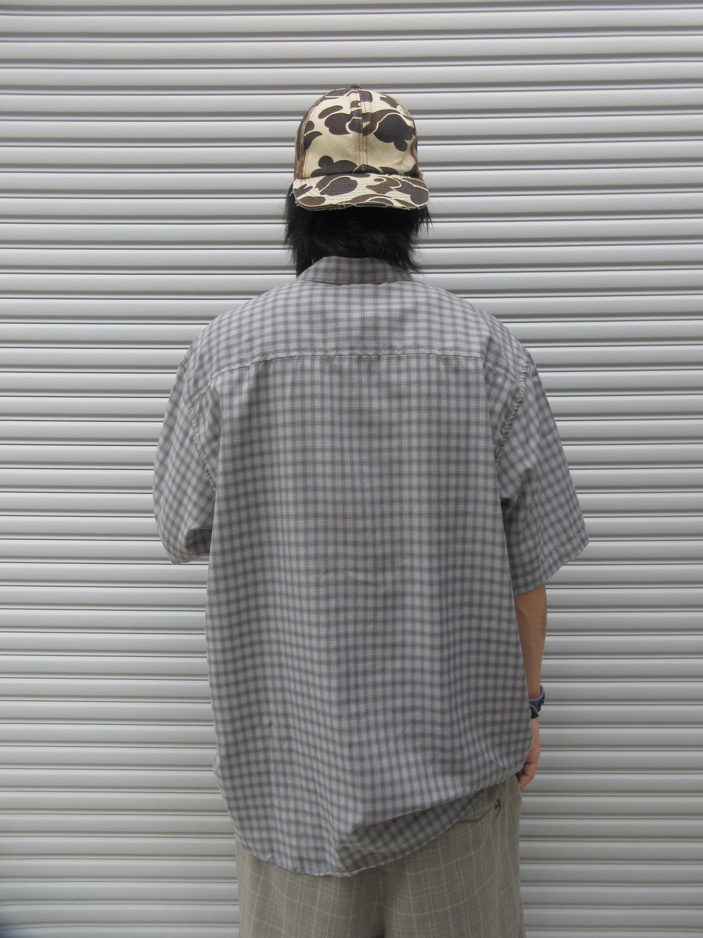 00s QUIKSILVER Check S/S Shirts