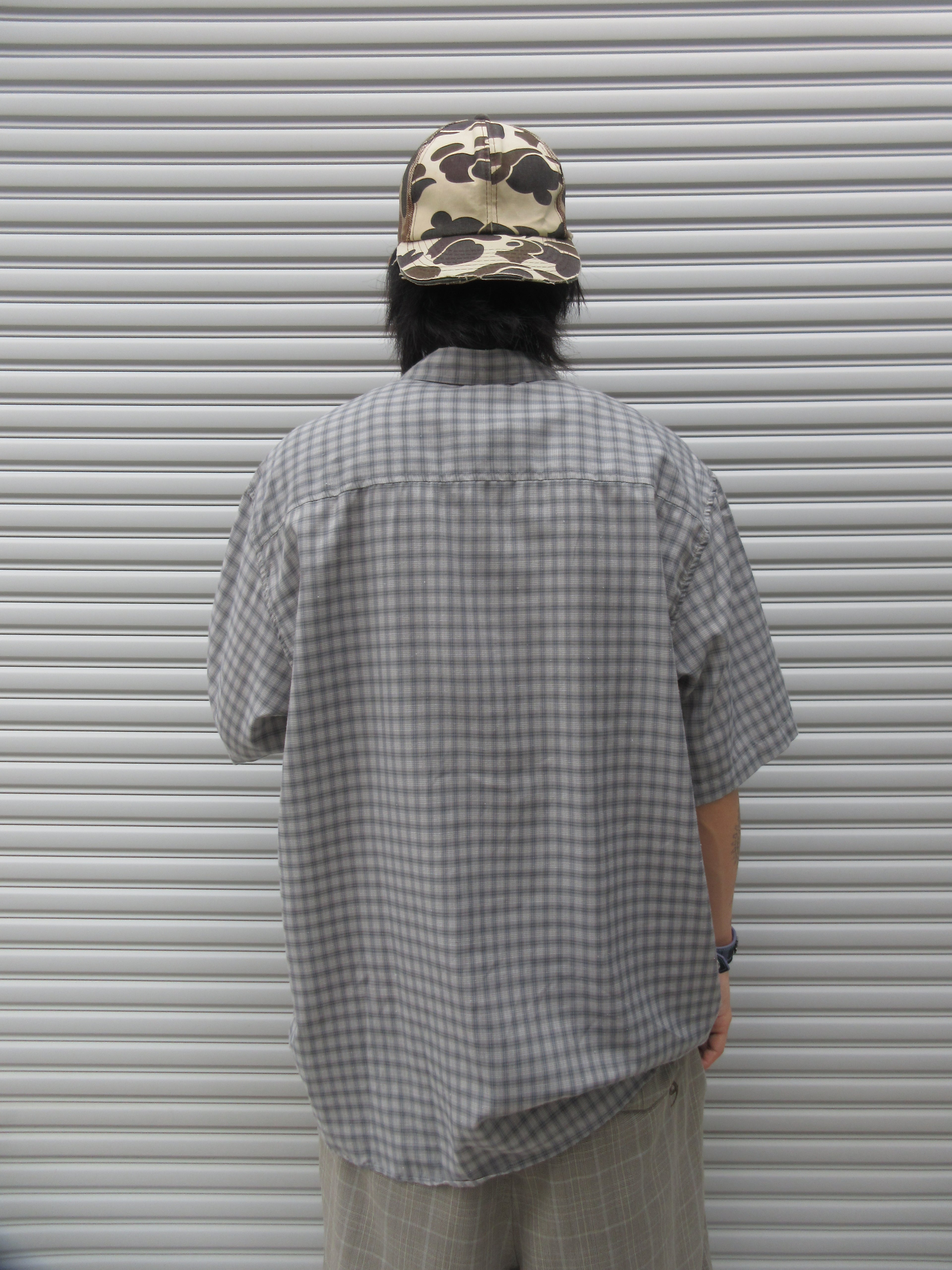 00s QUIKSILVER Check S/S Shirts