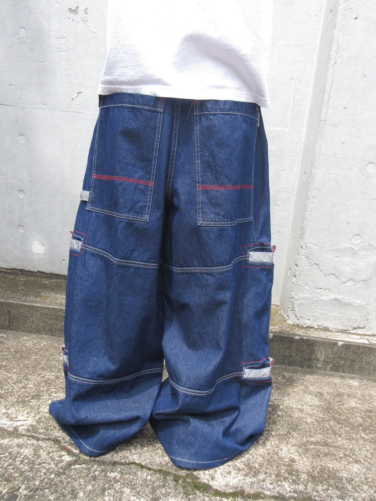 90s MACGEAR Super Baggy Gimmick Denim