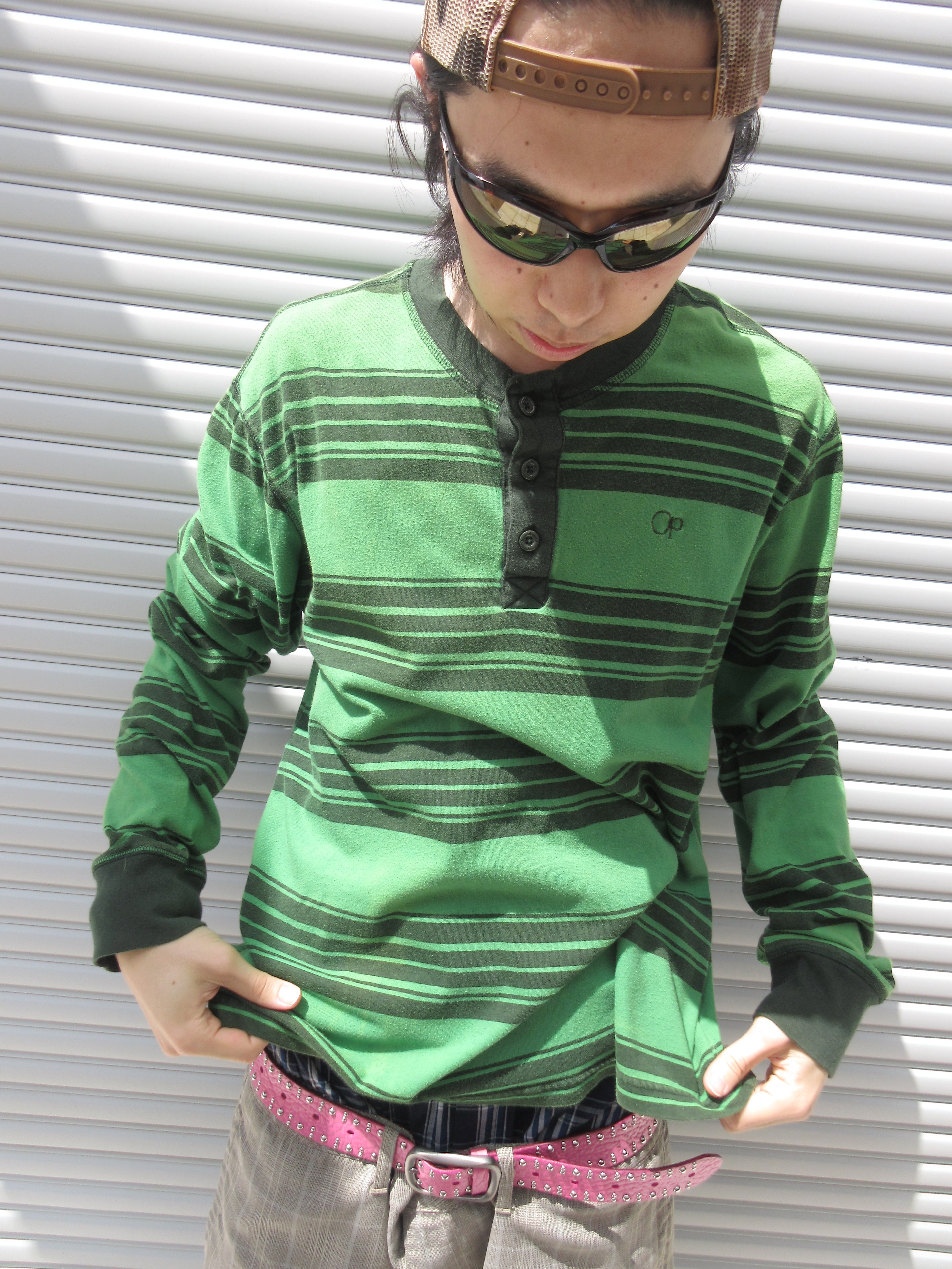 00s Ocean Pacific Border L/S Tee