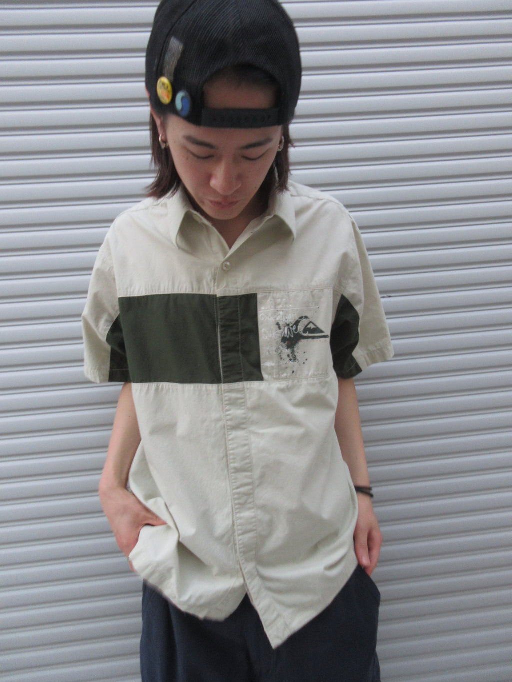 00s QUIKSILVER Design S/S Shirts