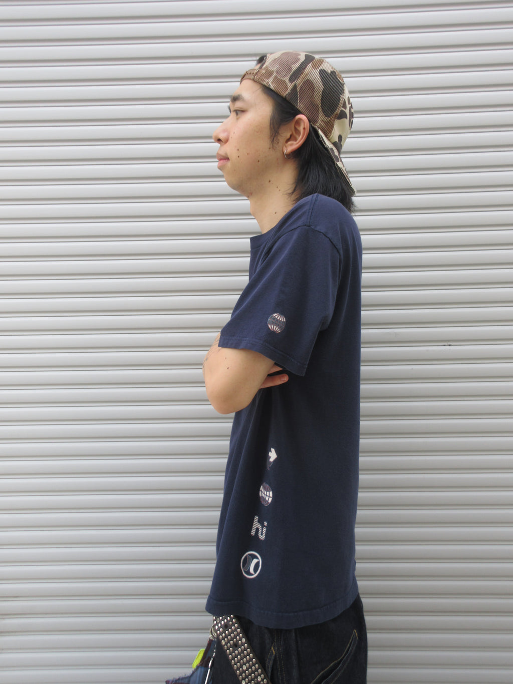 90~00s HURLEY Graphic Logo Tee