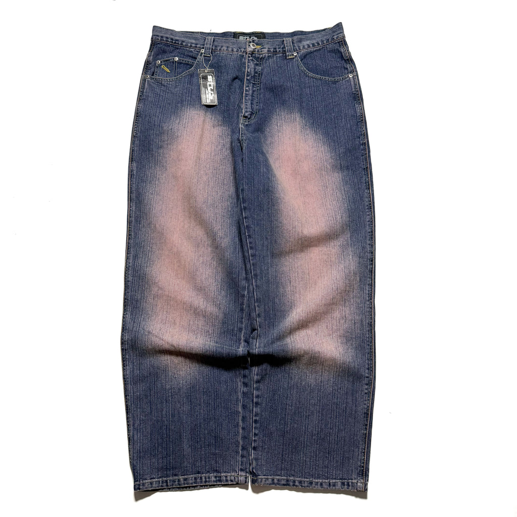 00s STUB JEANS Baggy Denim