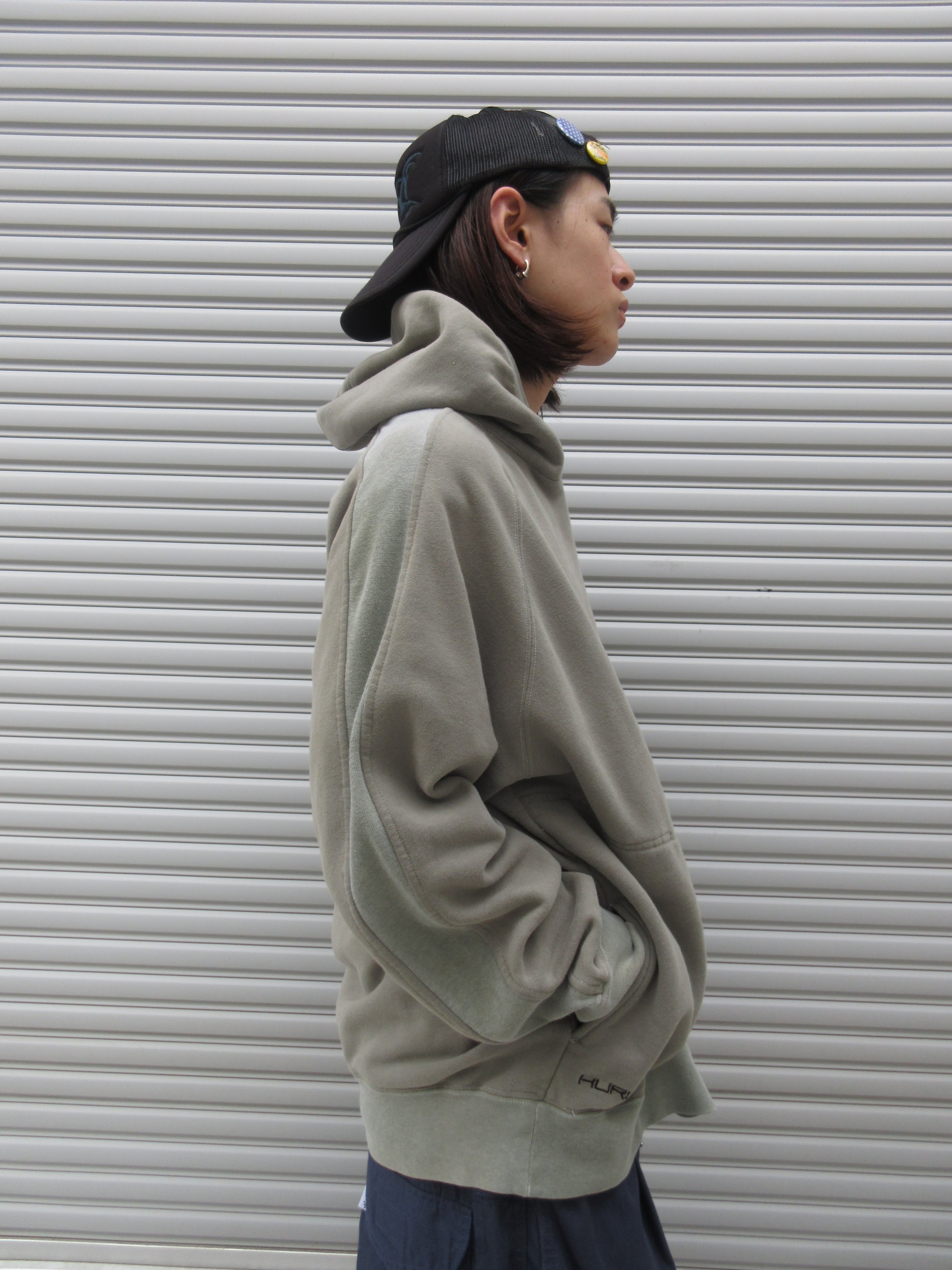 00s HURLEY Design Logo Hoodie