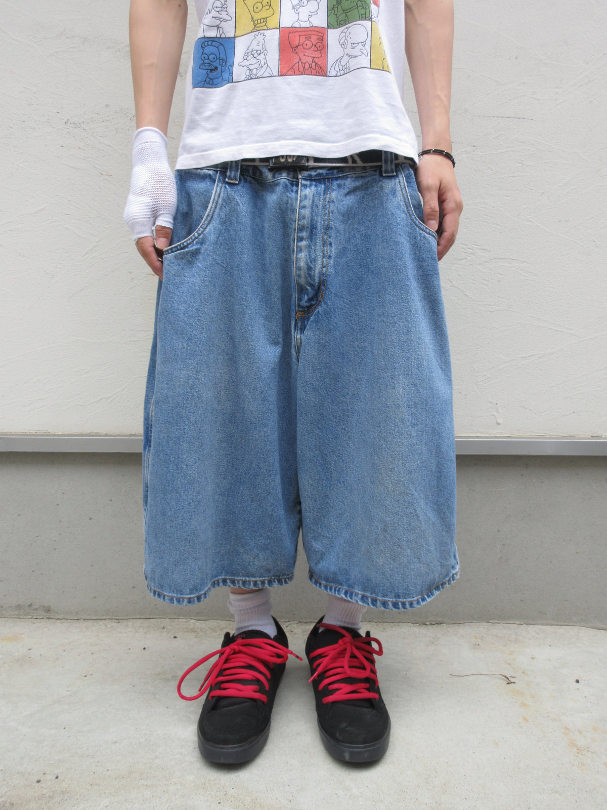90~00s INTERSTATE Super Baggy Denim Shorts