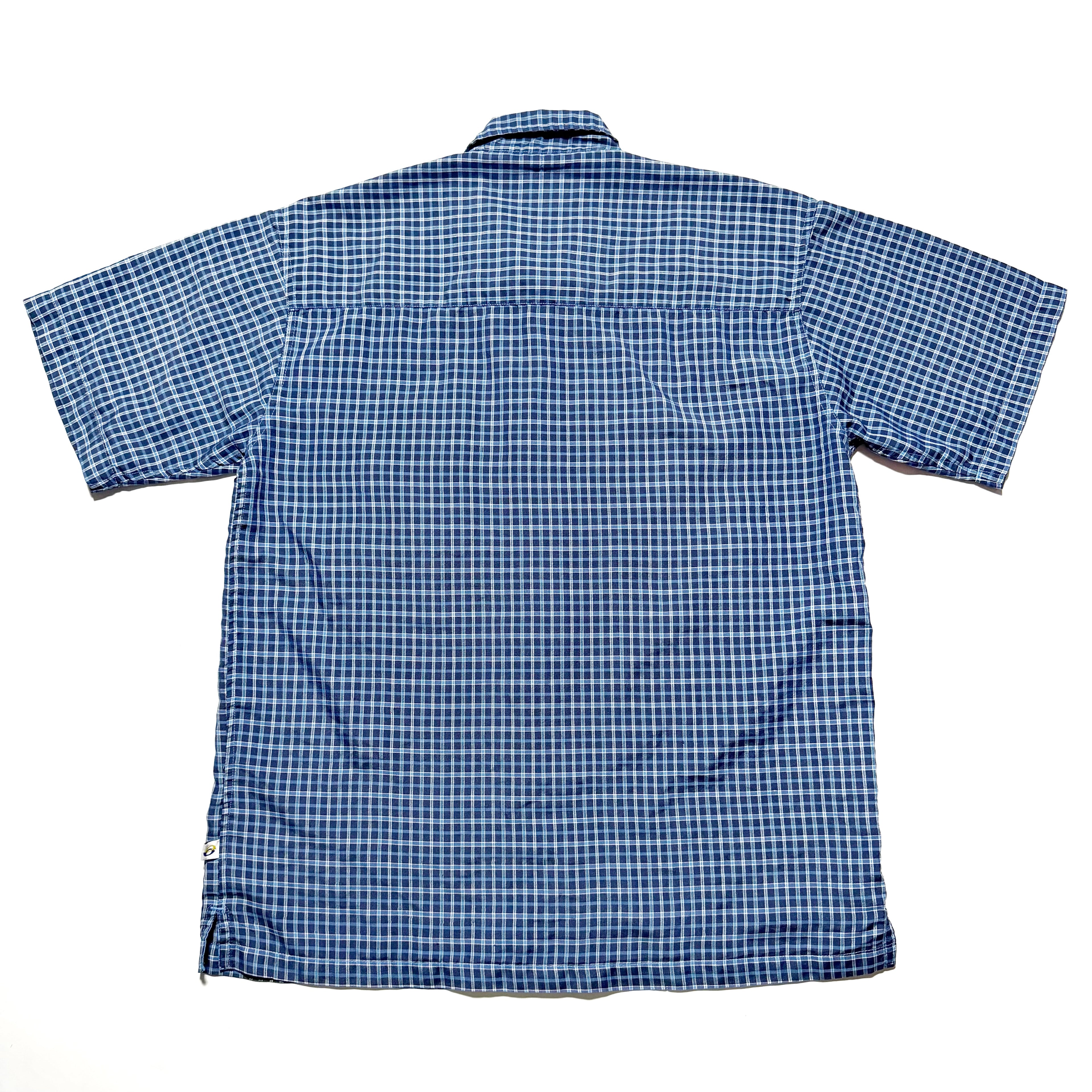 00s Anchor Blue Check S/S Shirts