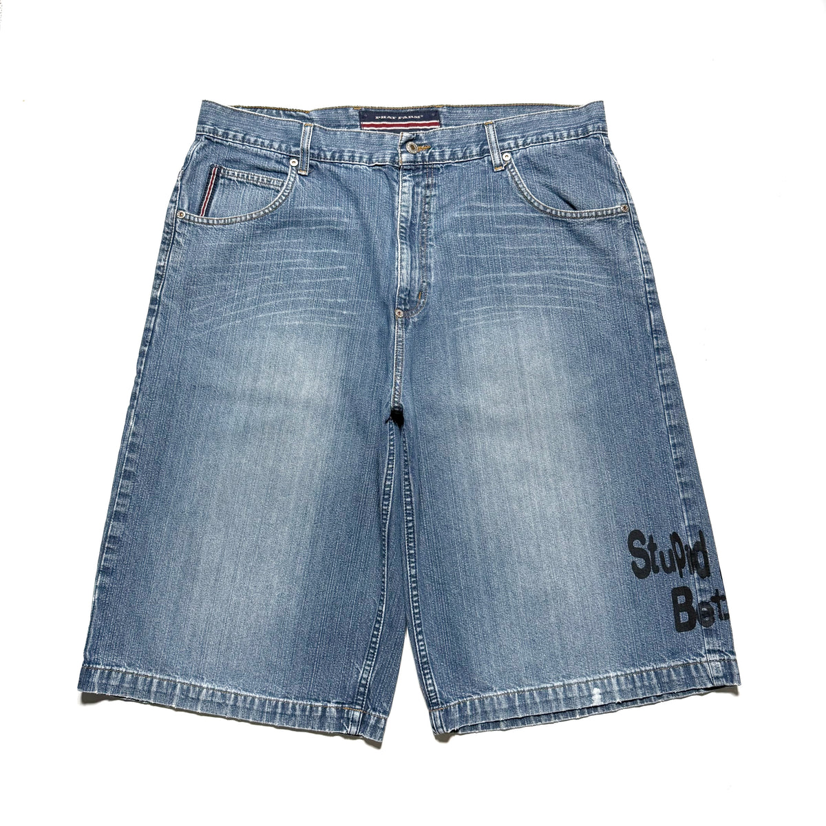 90~00s PHAT FARM × ANRGRNY Super Baggy Denim Shorts