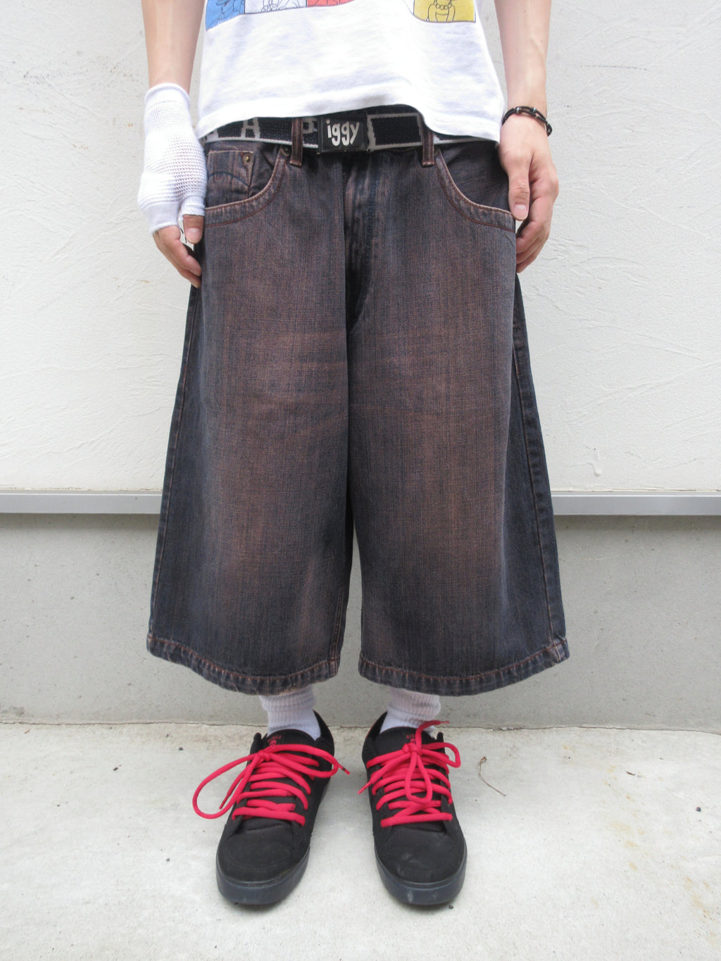 00s Empire Bigland Baggy Denim Shorts