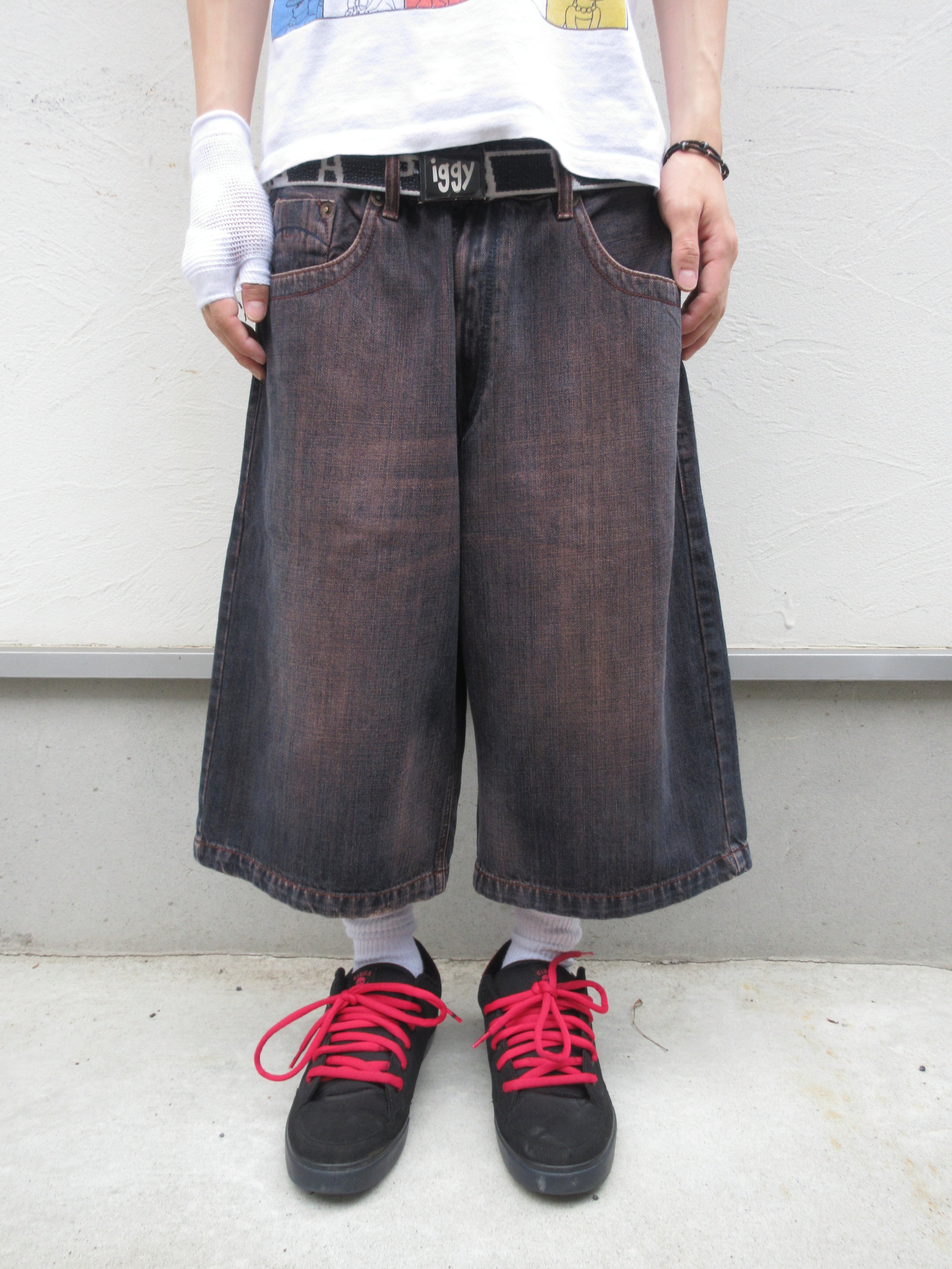 00s Empire Bigland Baggy Denim Shorts