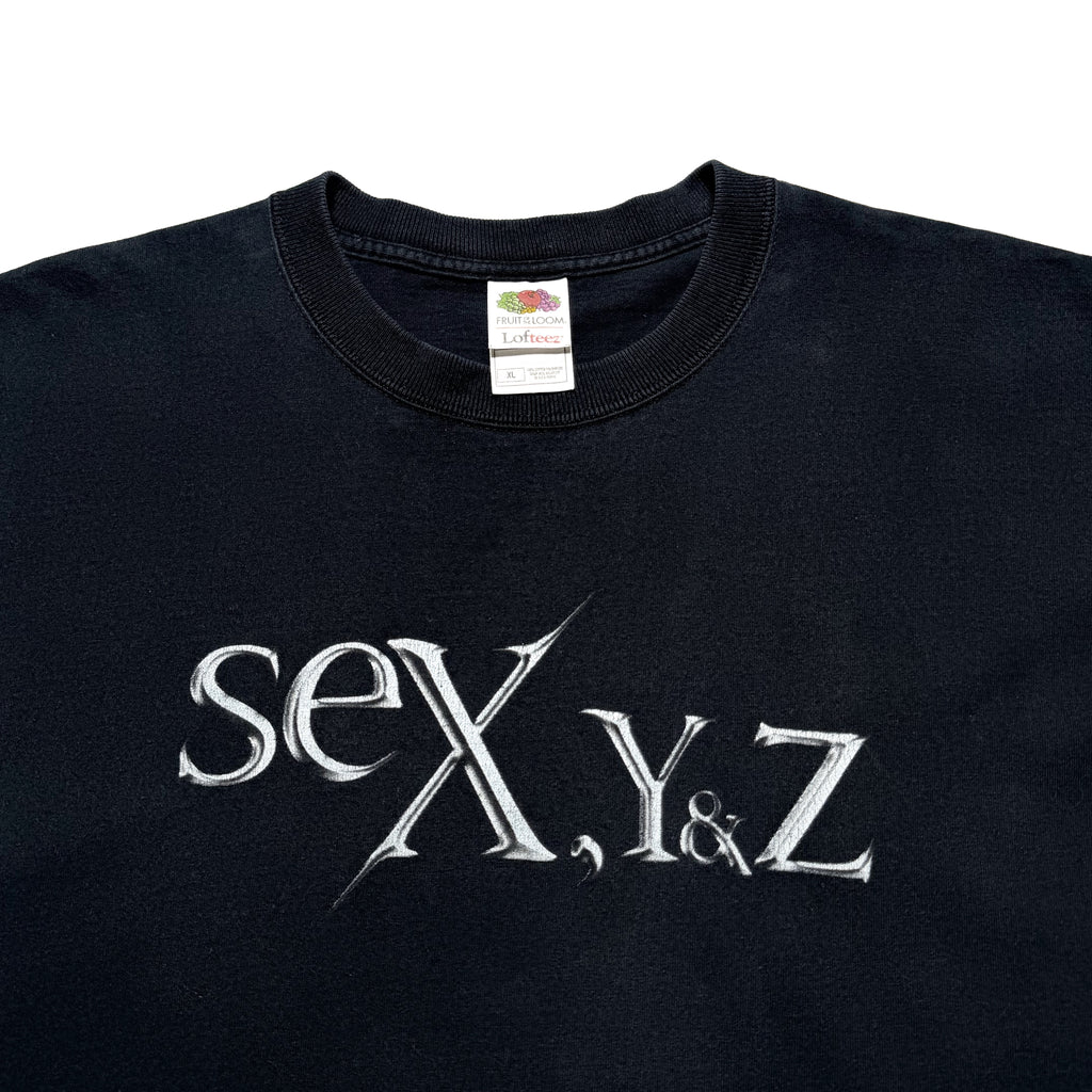 00s SEX,Y&Z Tee