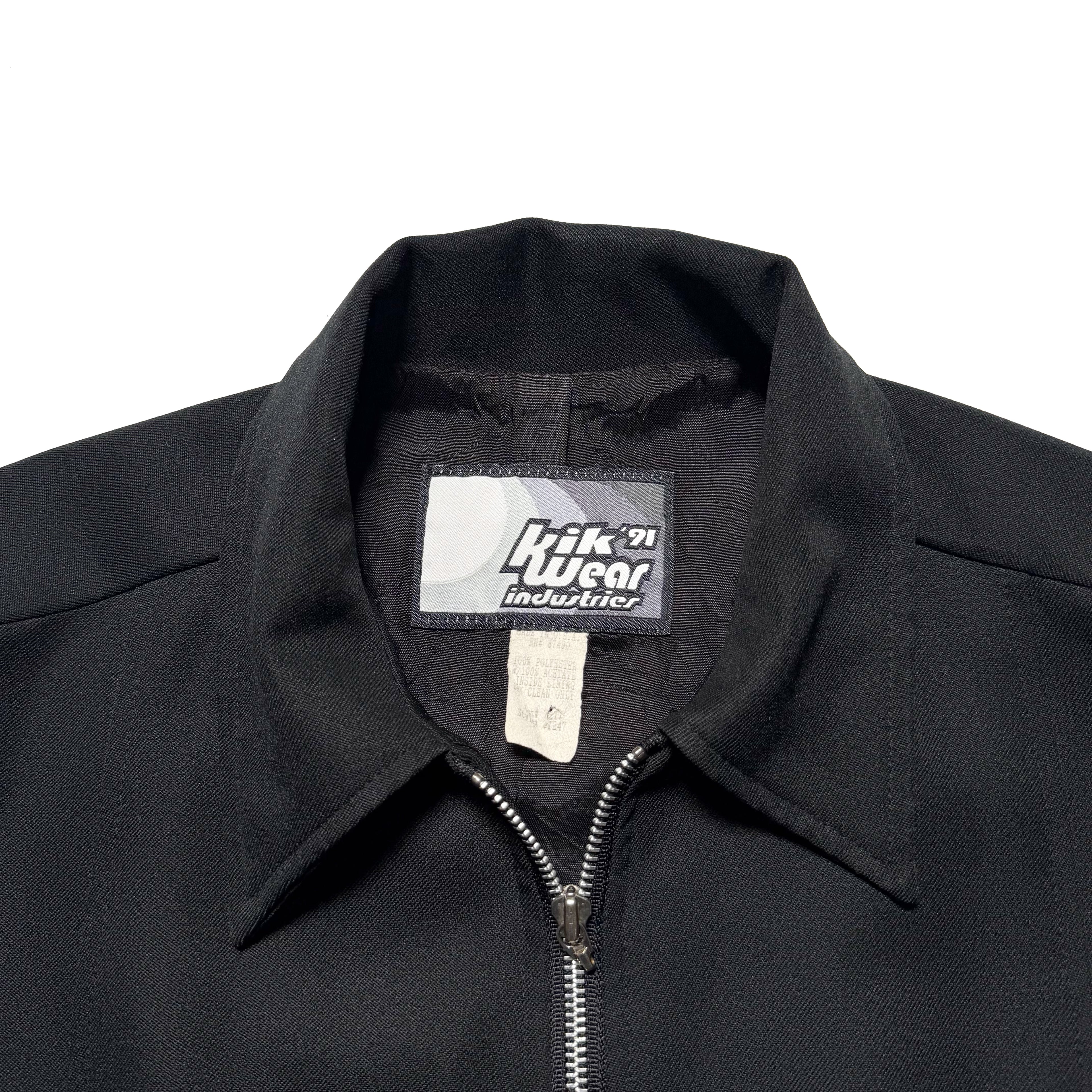 90s KIK WEAR Design Zipup Jacket