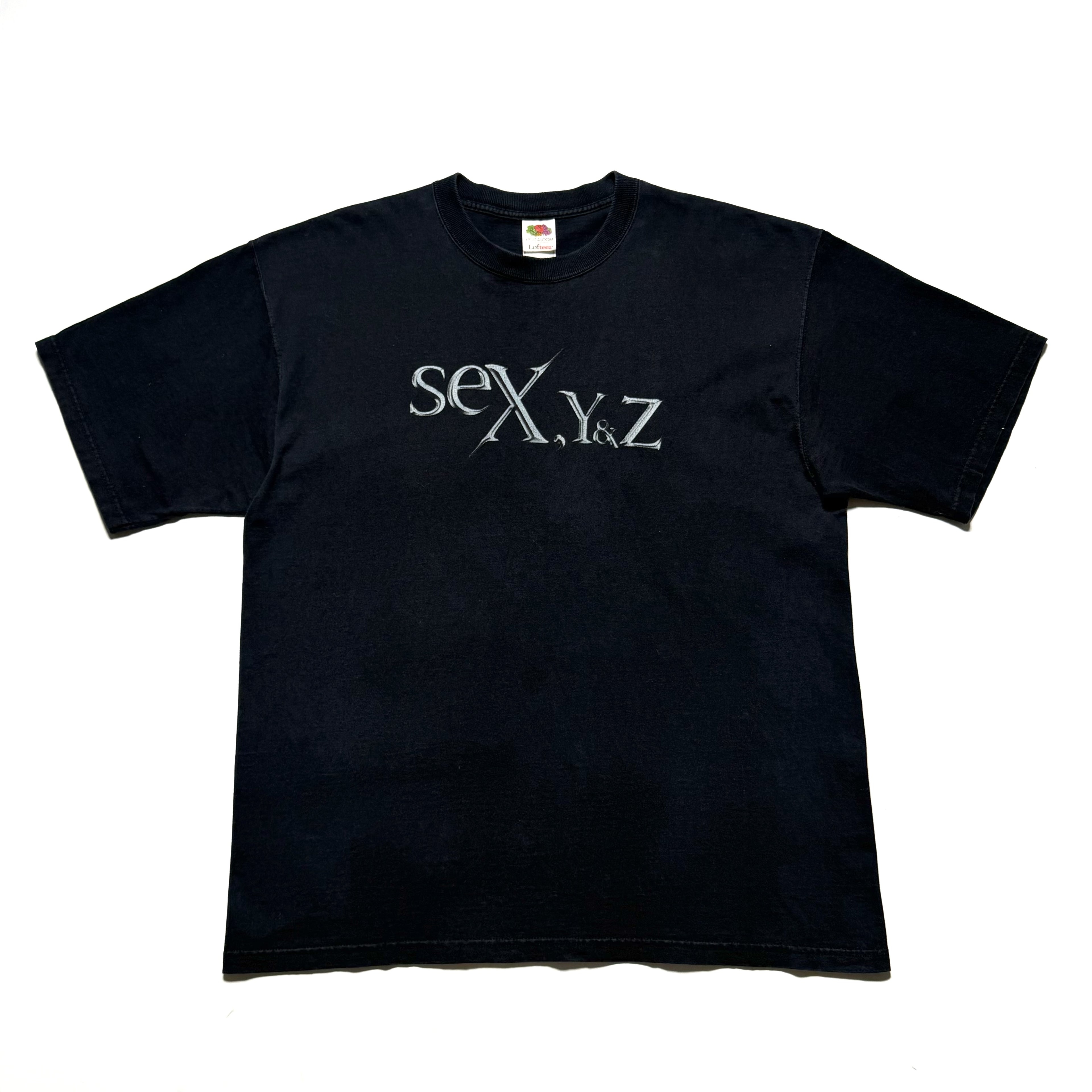 00s SEX,Y&Z Tee