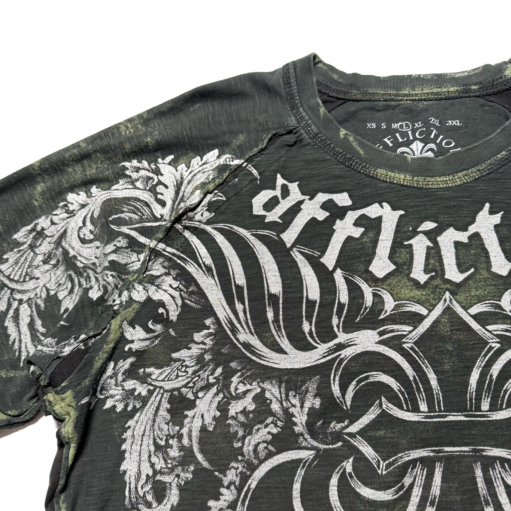 00s AFFLICTION Design L/S Tee