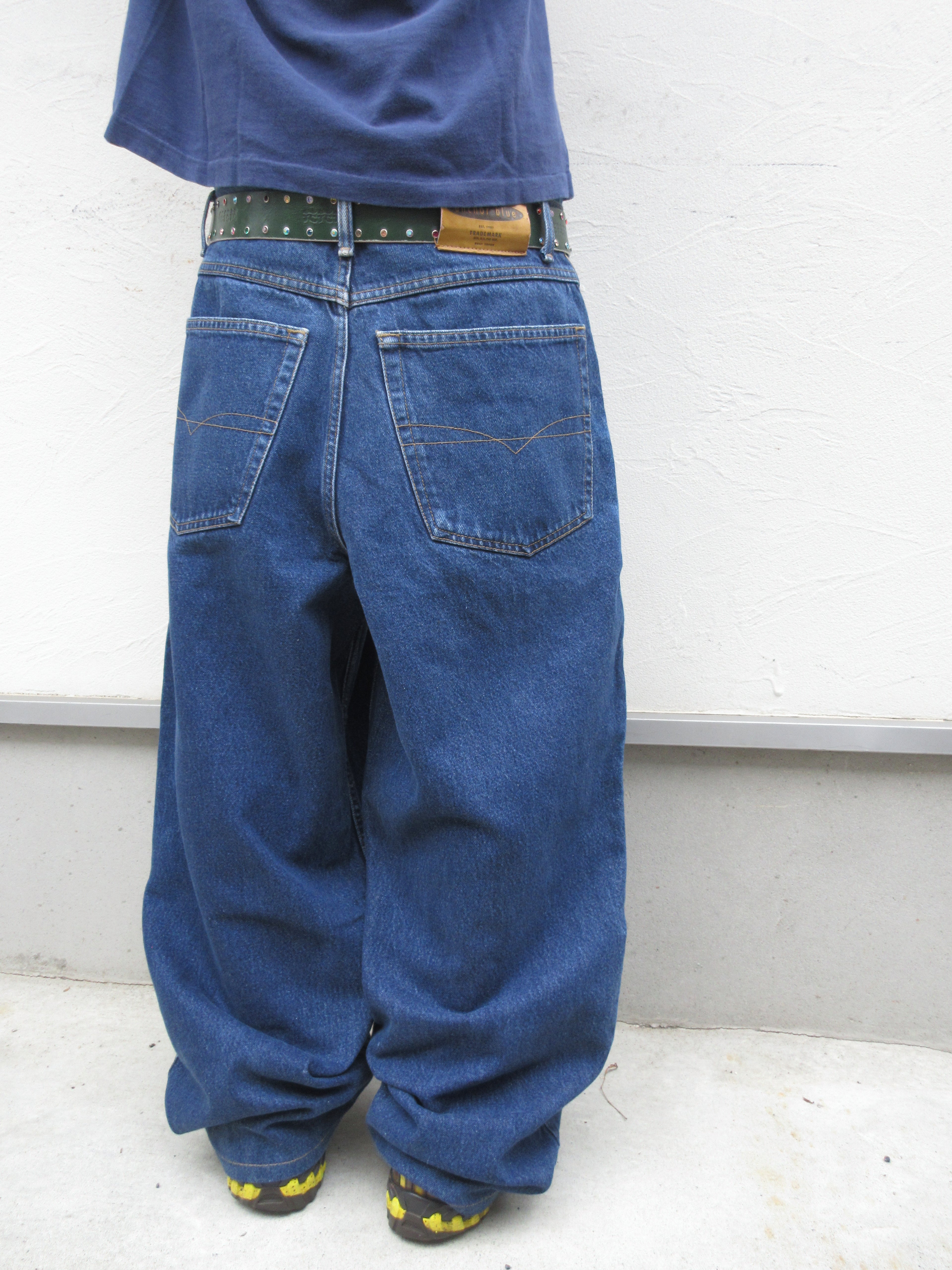 00s Anchor Blue BEYOND BAGGY Denim