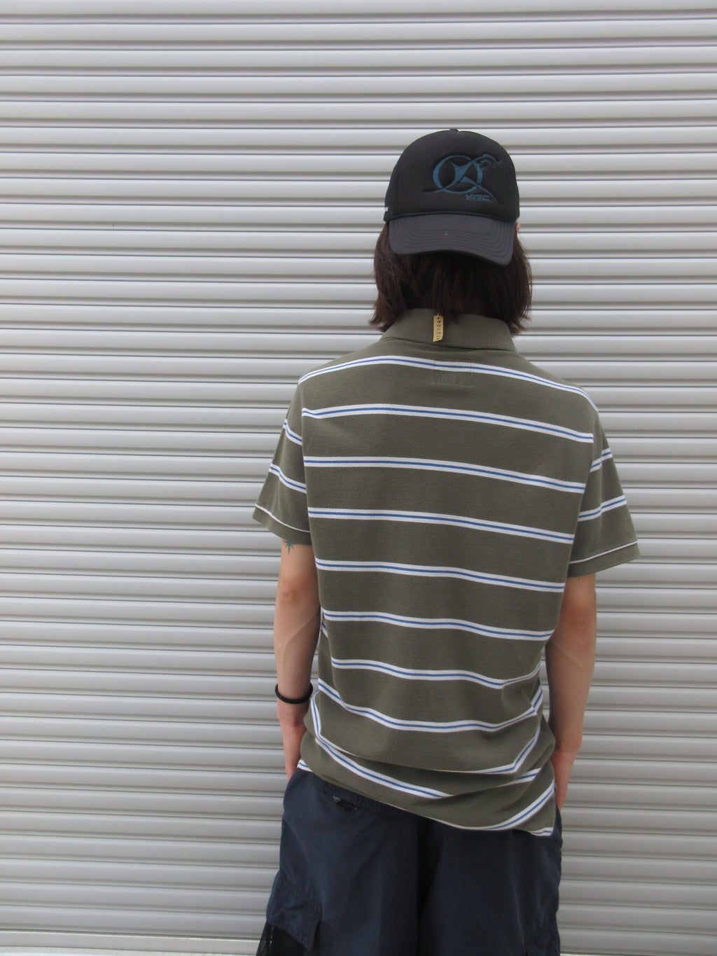 00s Abercrombie&Fitch Border Polo Shirts