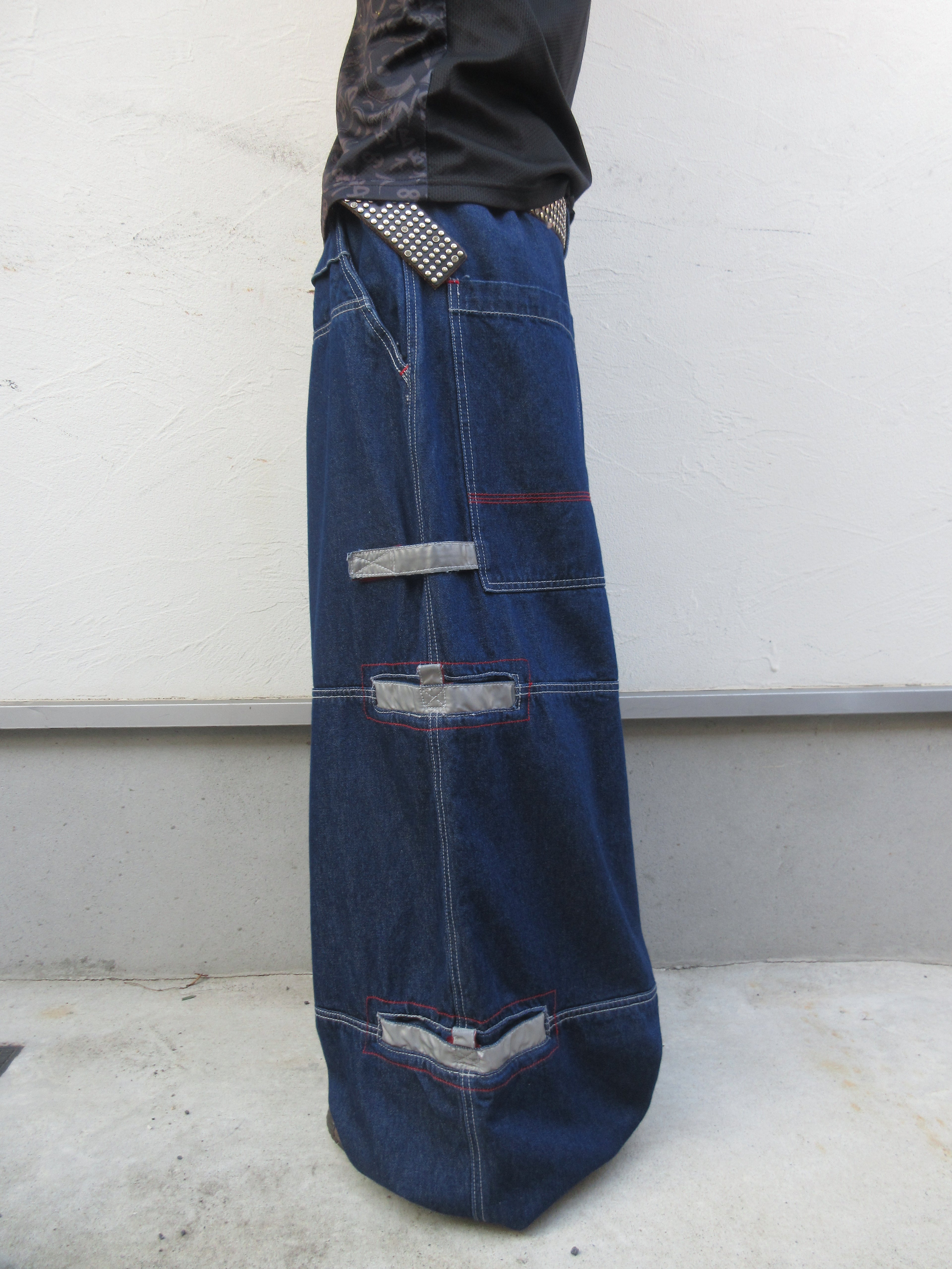 90s MACGEAR Super Baggy Gimmick Denim