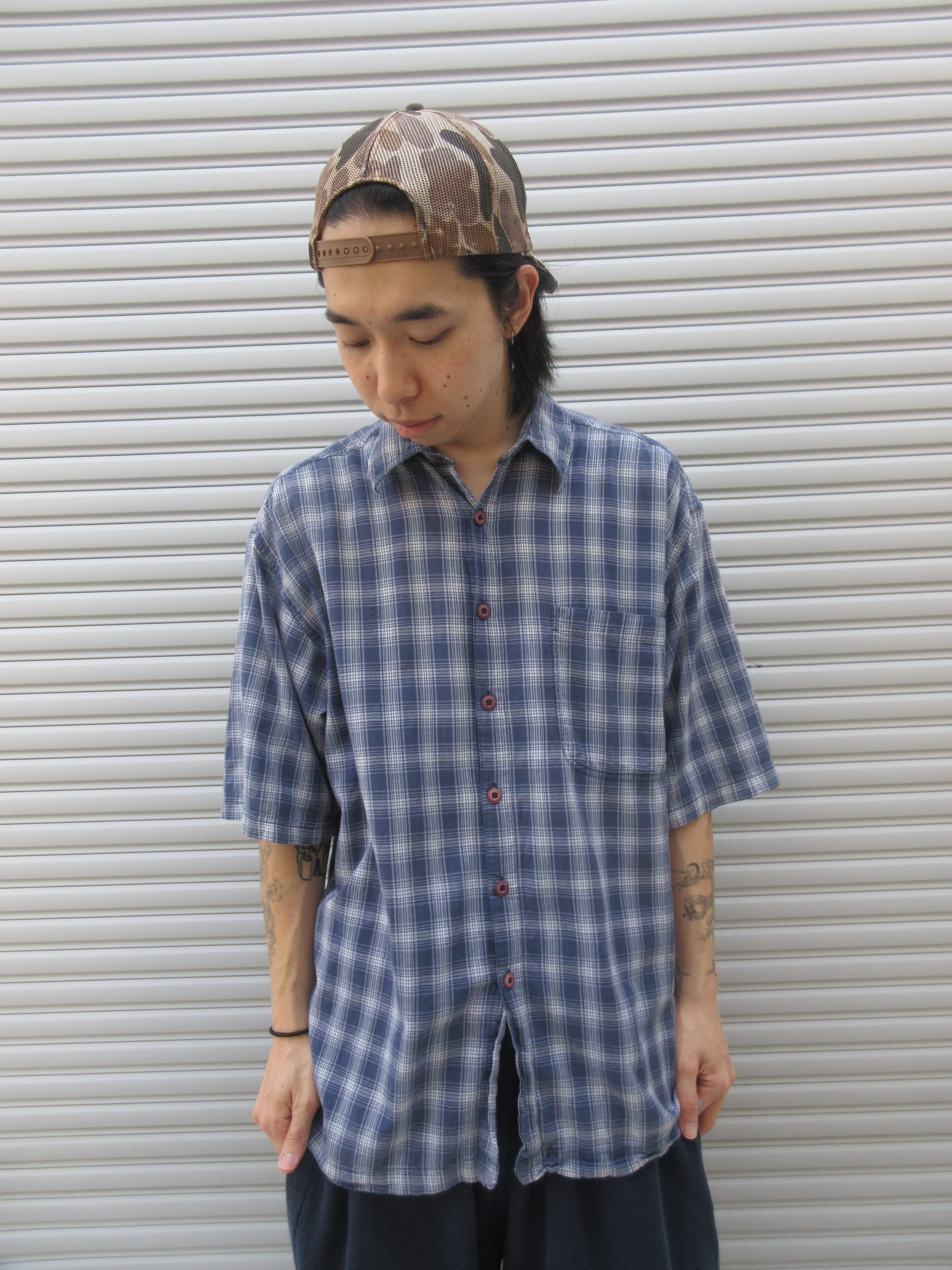 00s UTILITY Check S/S Shirts