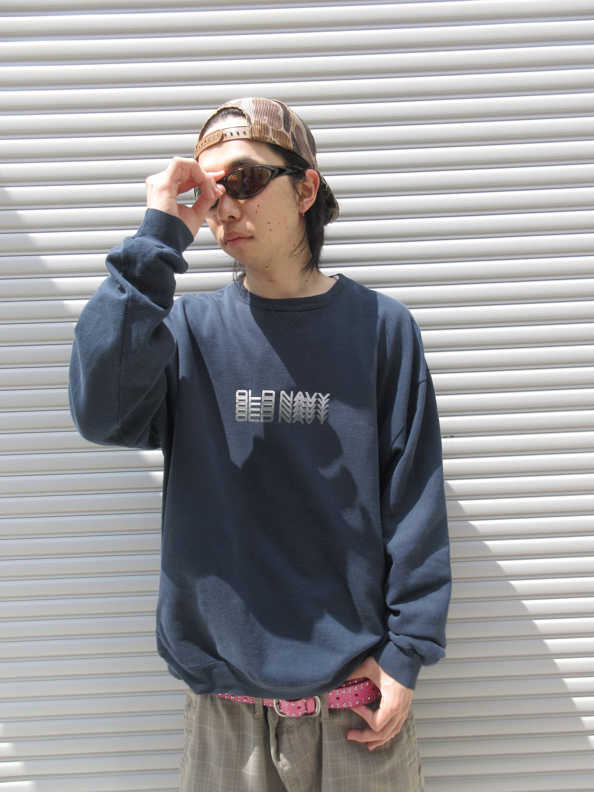 00s OLD NAVY Logo Graphic Sweatshirts