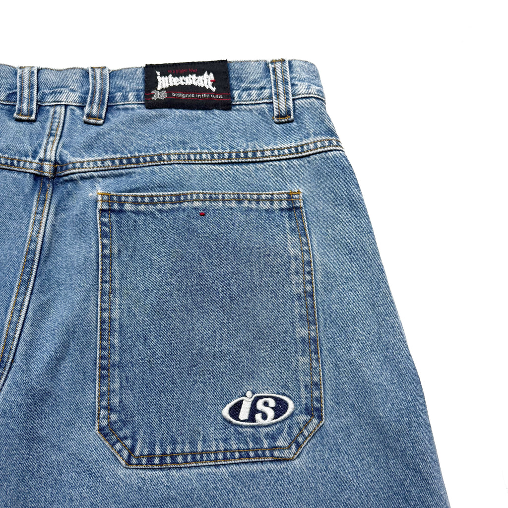 90~00s INTERSTATE Super Baggy Denim Shorts