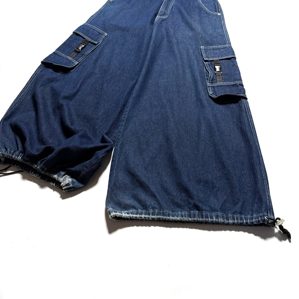 90~00s KIK WEAR Super Baggy Rave Pants