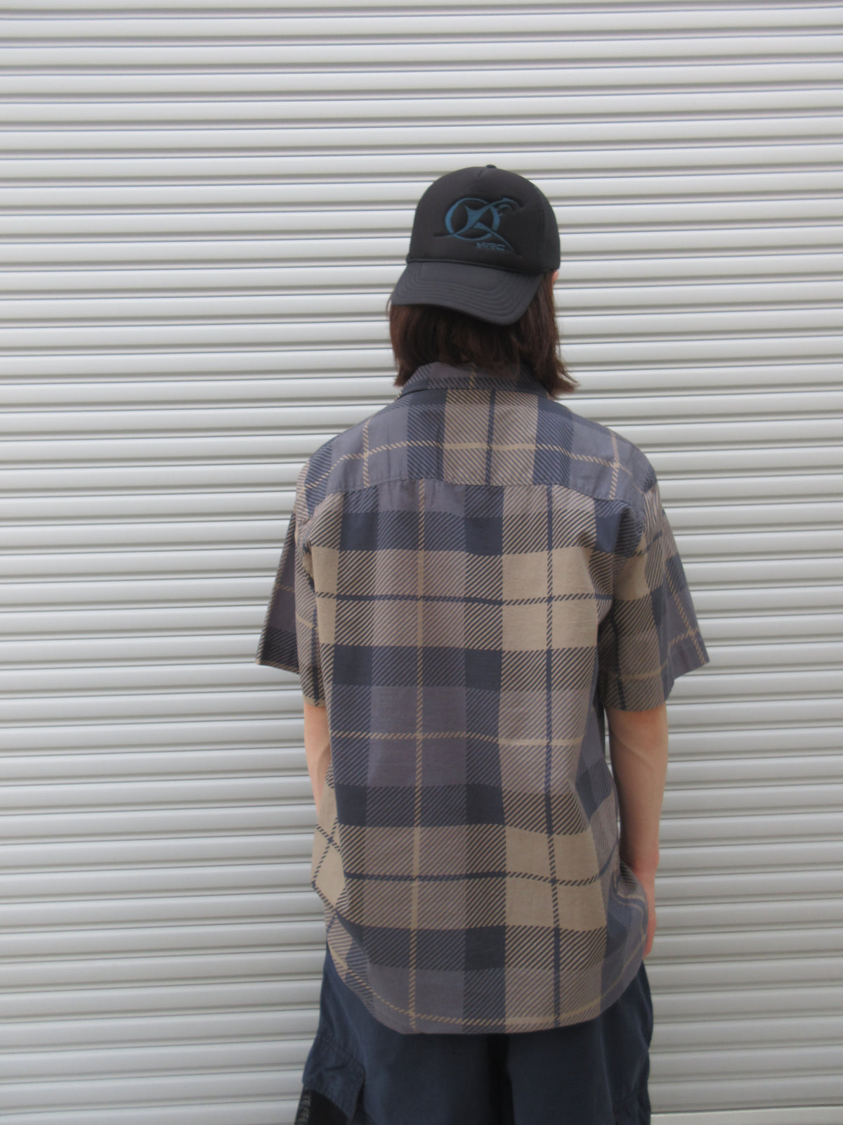 00s ENJOI Design Check S/S Shirts