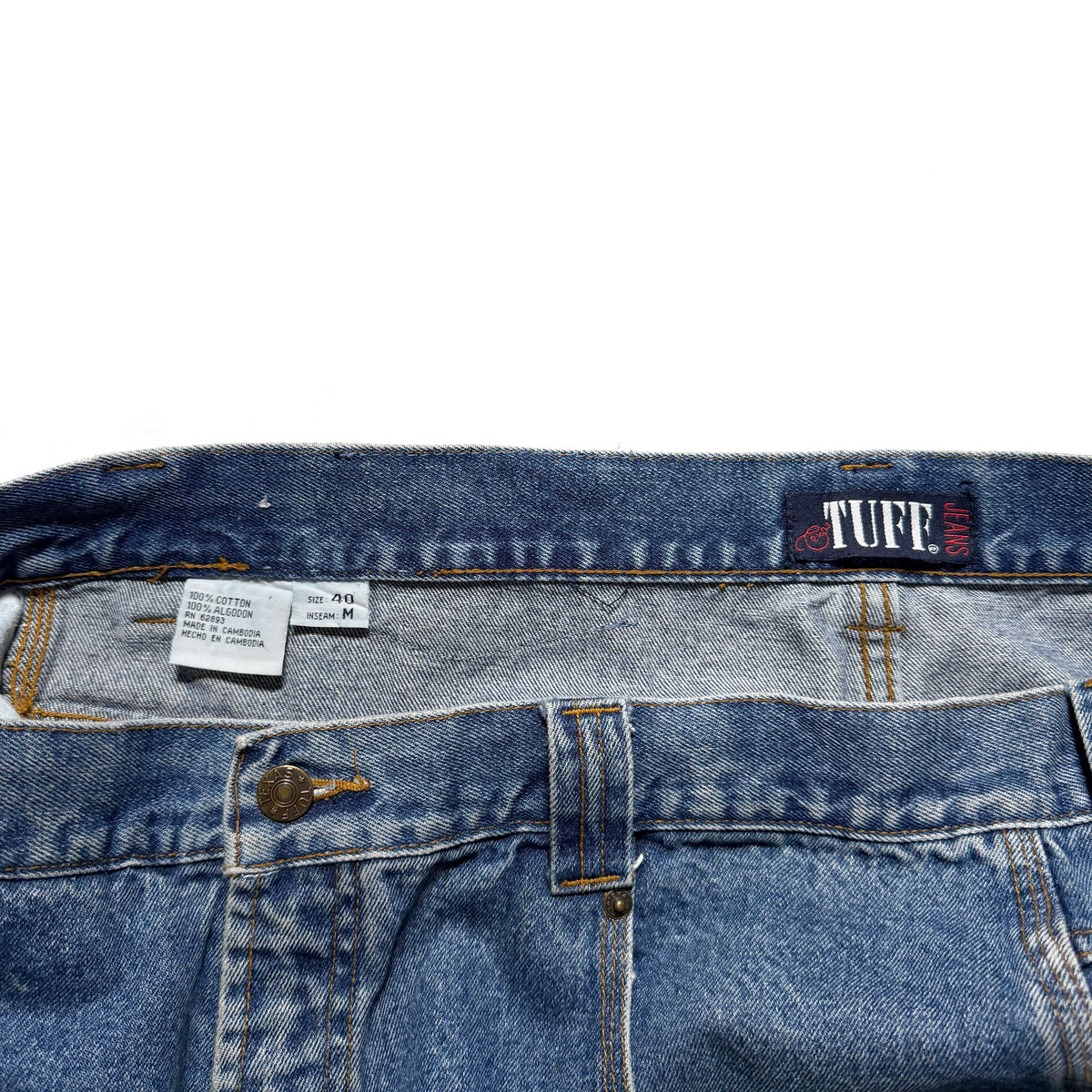 90~00s TUFF JEANS Baggy Denim