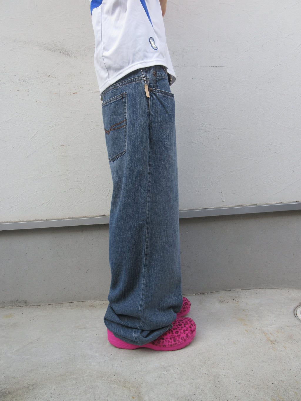 00s Anchor Blue LOOSE Denim