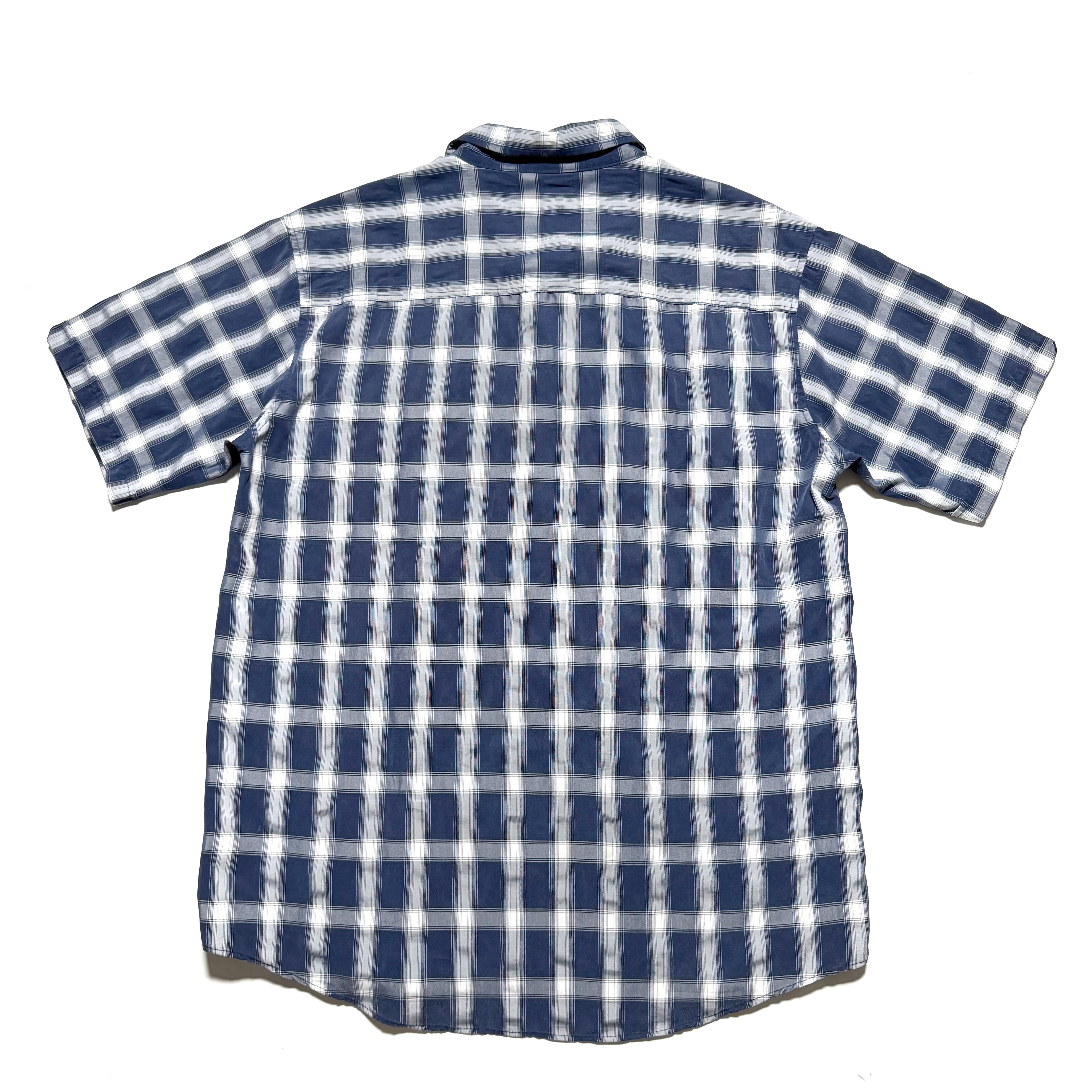 00s Anchor Blue Check S/S Shirts