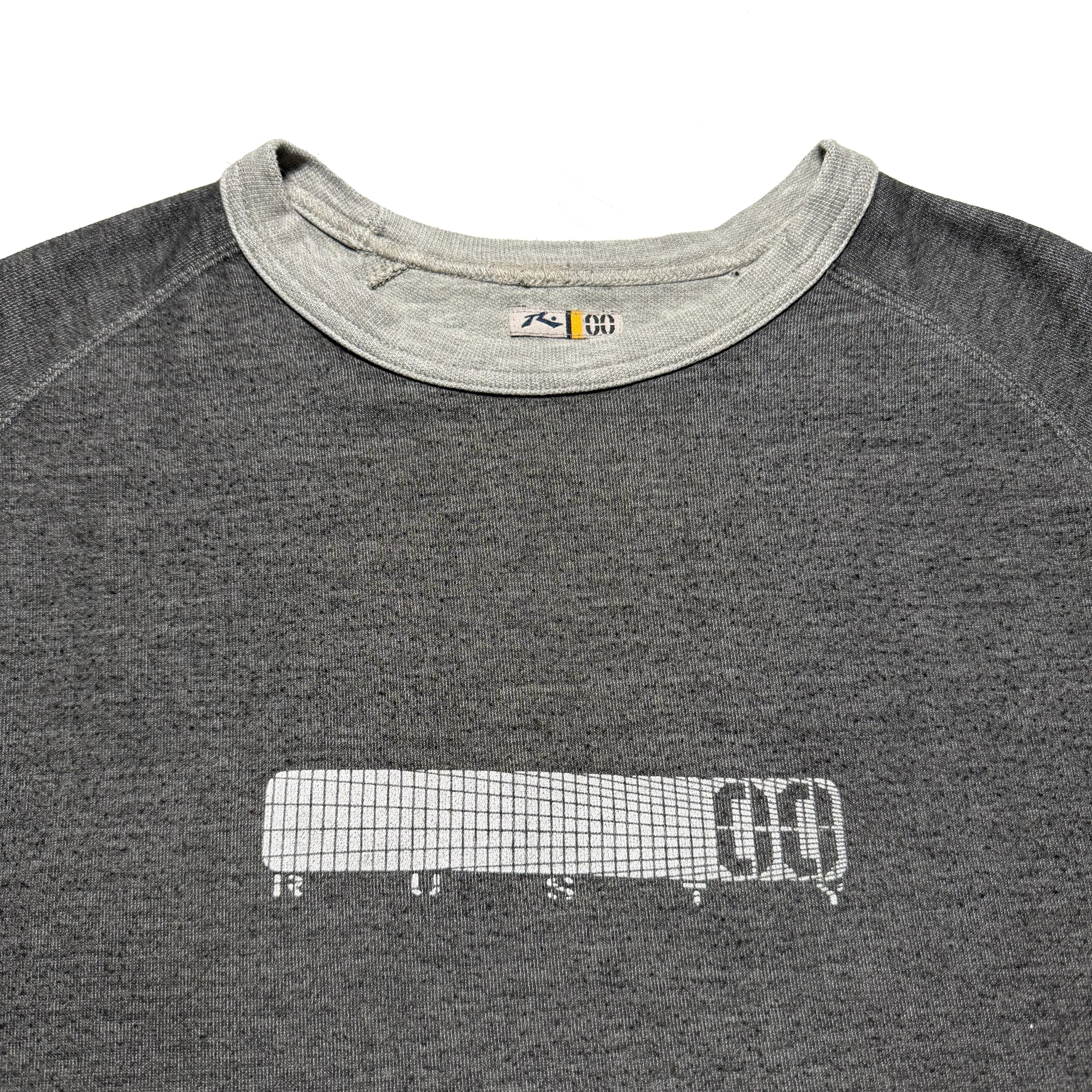00s RUSTY Reversible Logo Graphic Tee