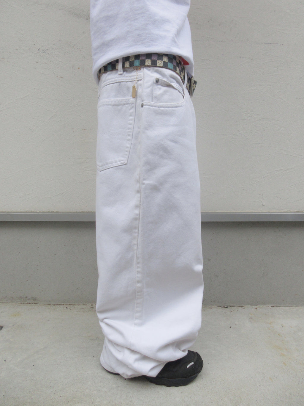 90~00s Anchor Black HUGE Denim