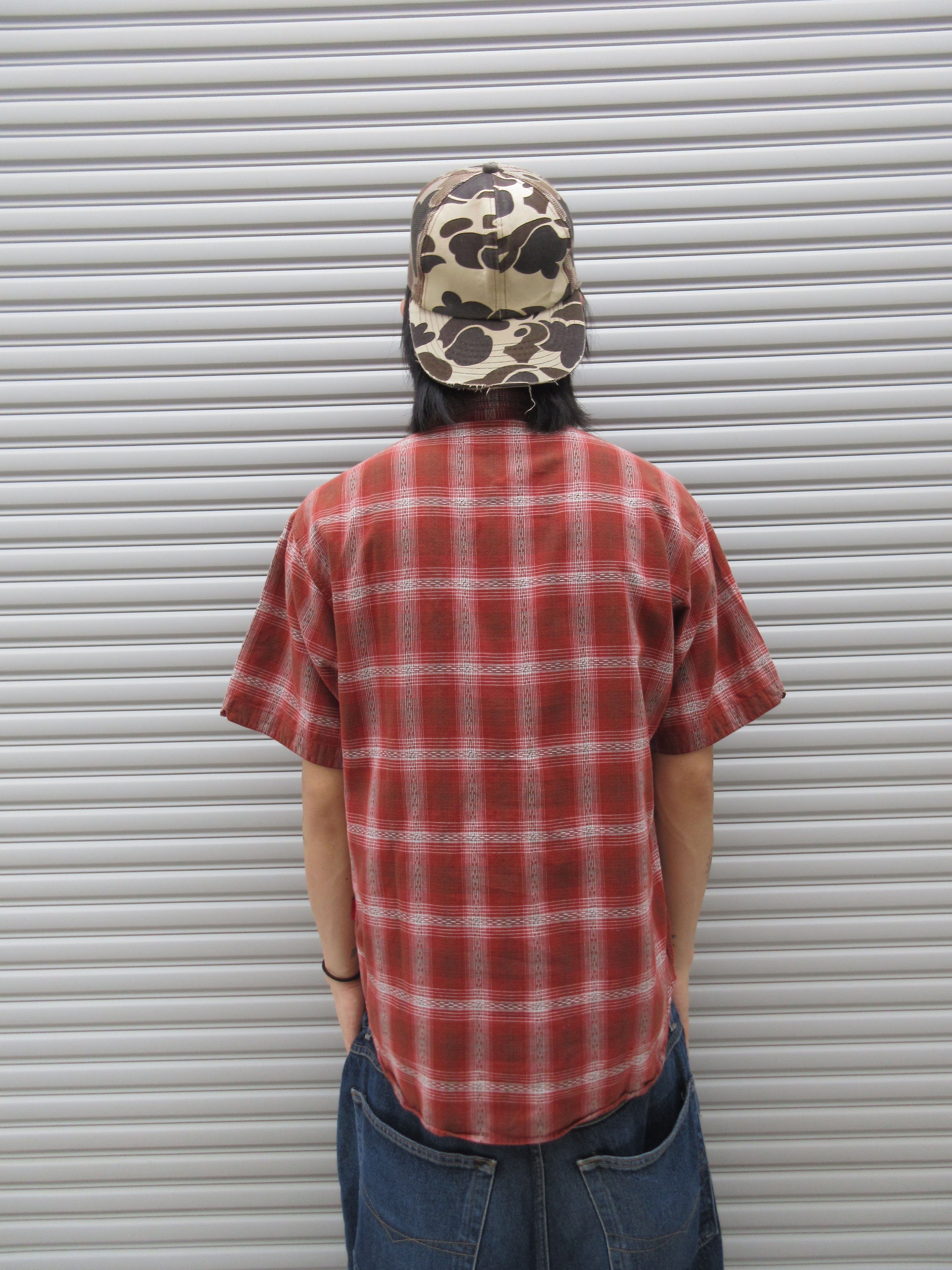 00s QUIKSILVER Check S/S Shirts