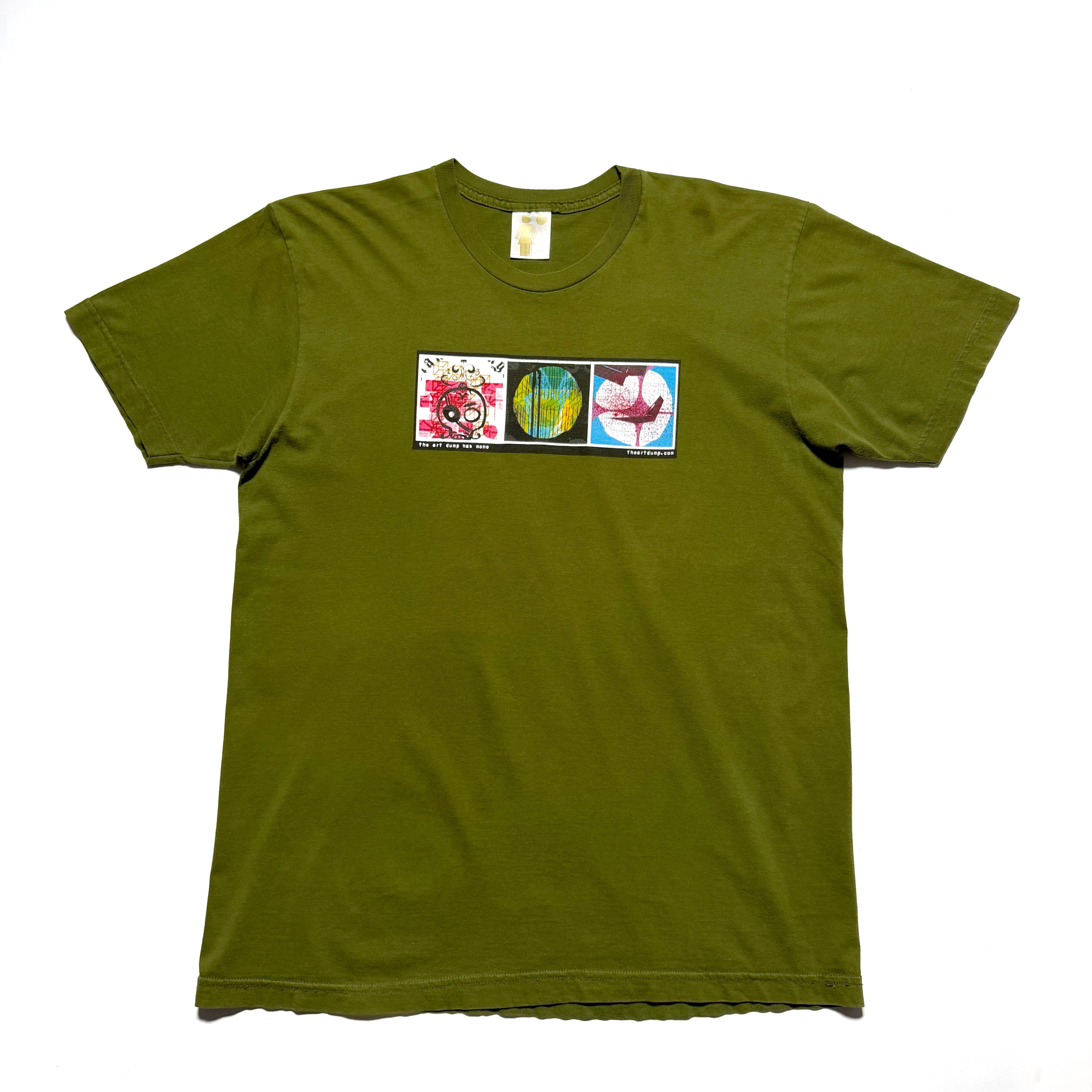 90s GIRL SKATEBOARDS Art Graphic Tee