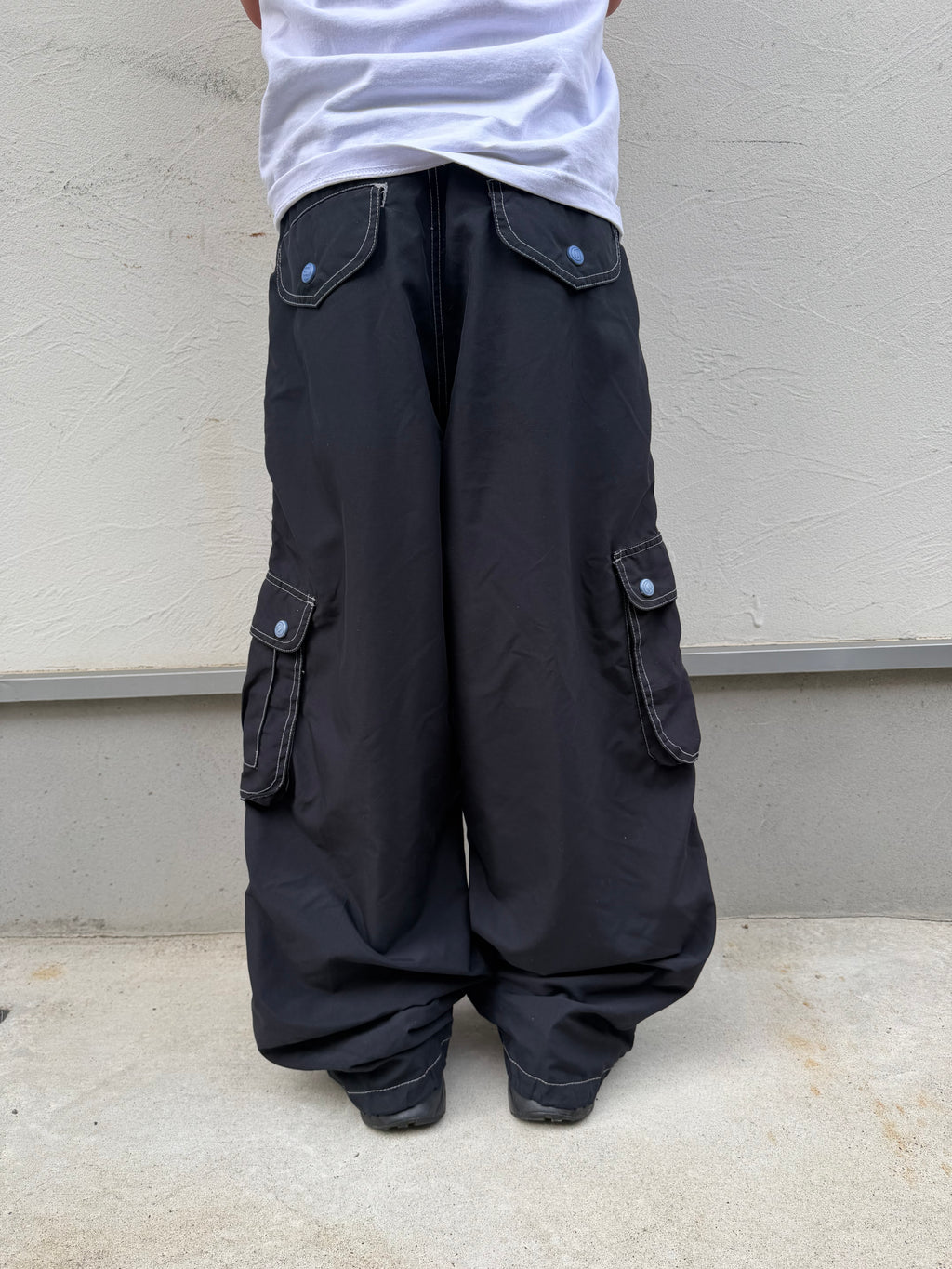 90s MAC GEAR Baggy Nylon Pants