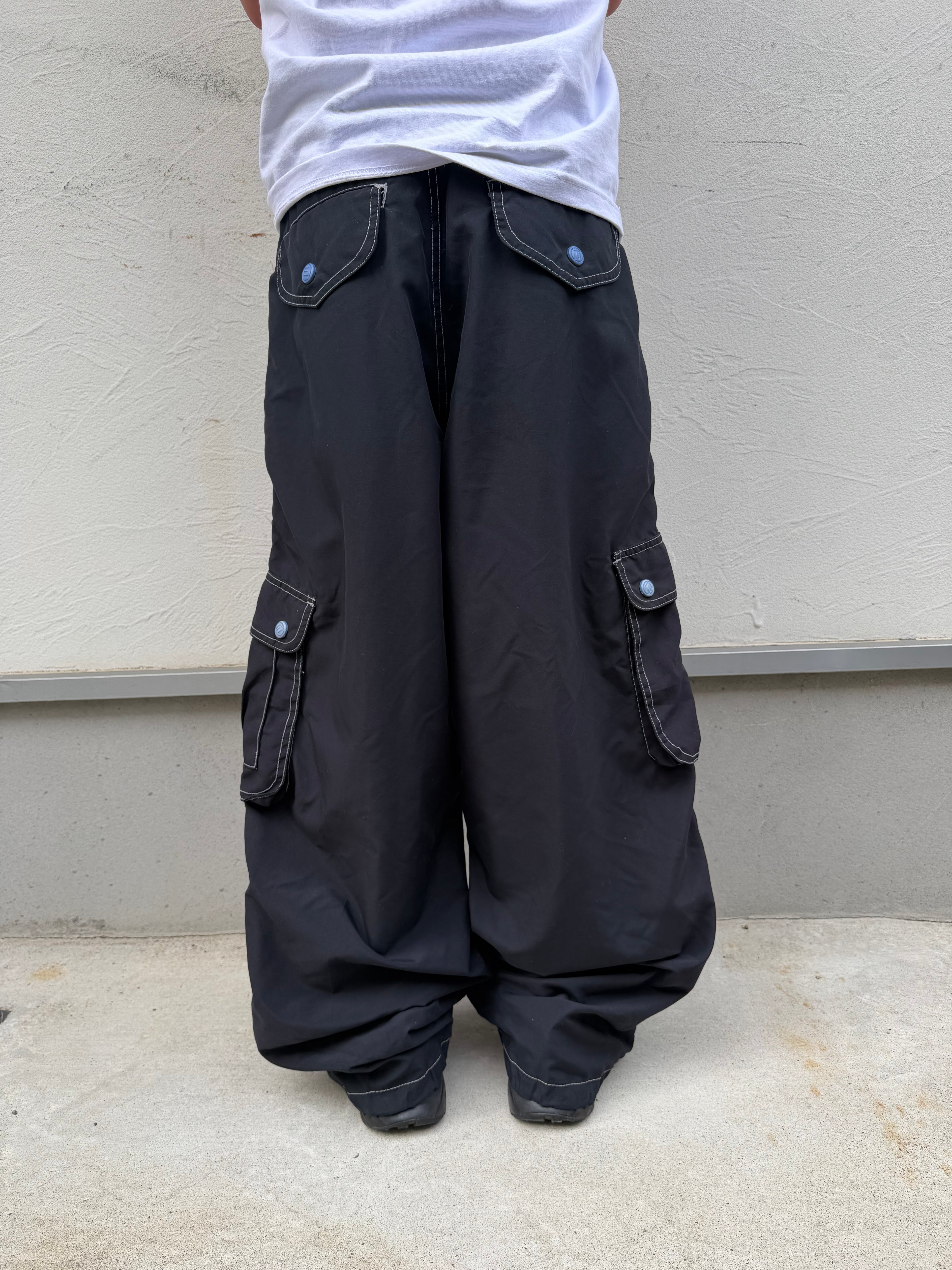 90s MAC GEAR Baggy Nylon Pants