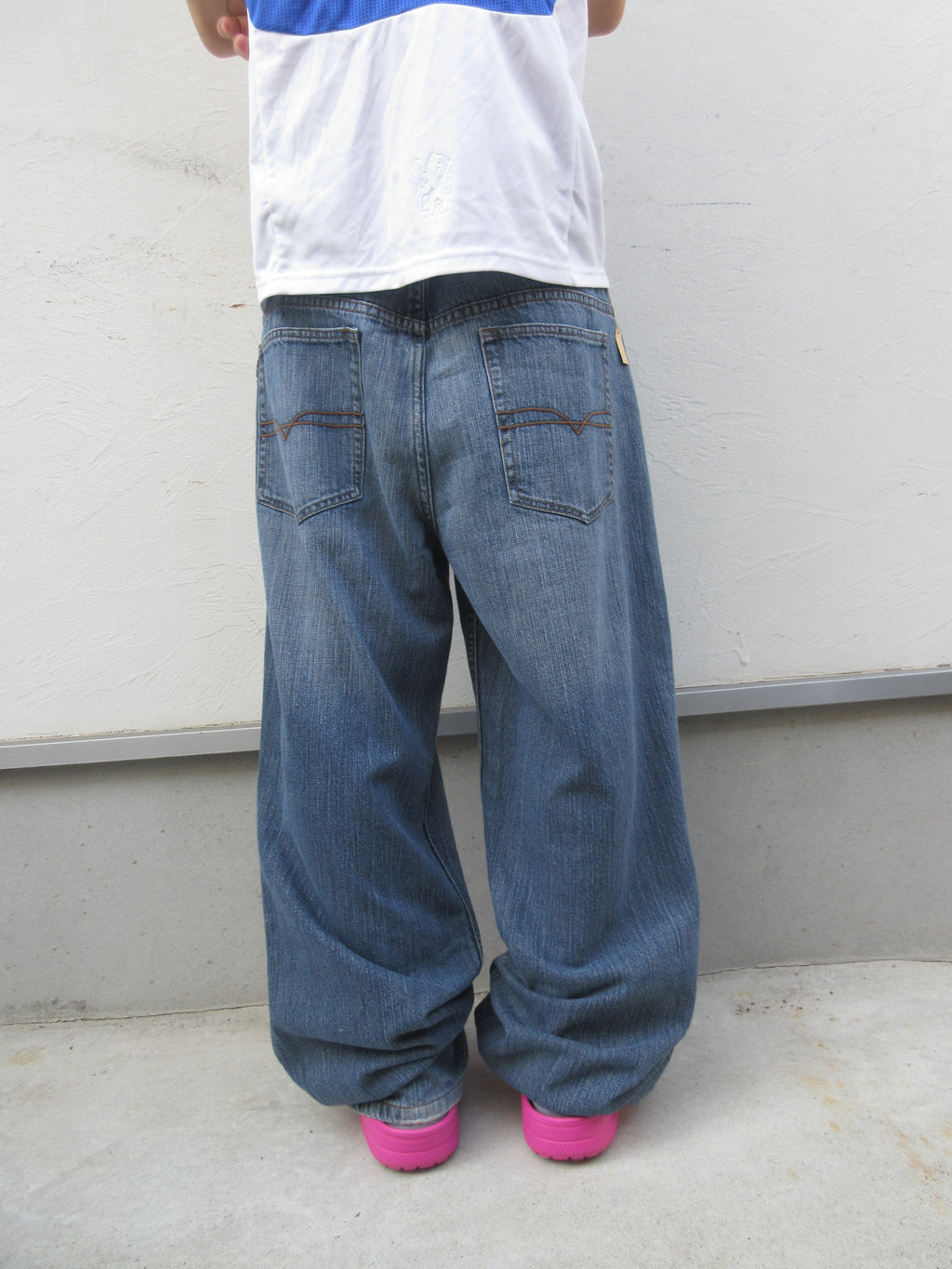 00s Anchor Blue LOOSE Denim