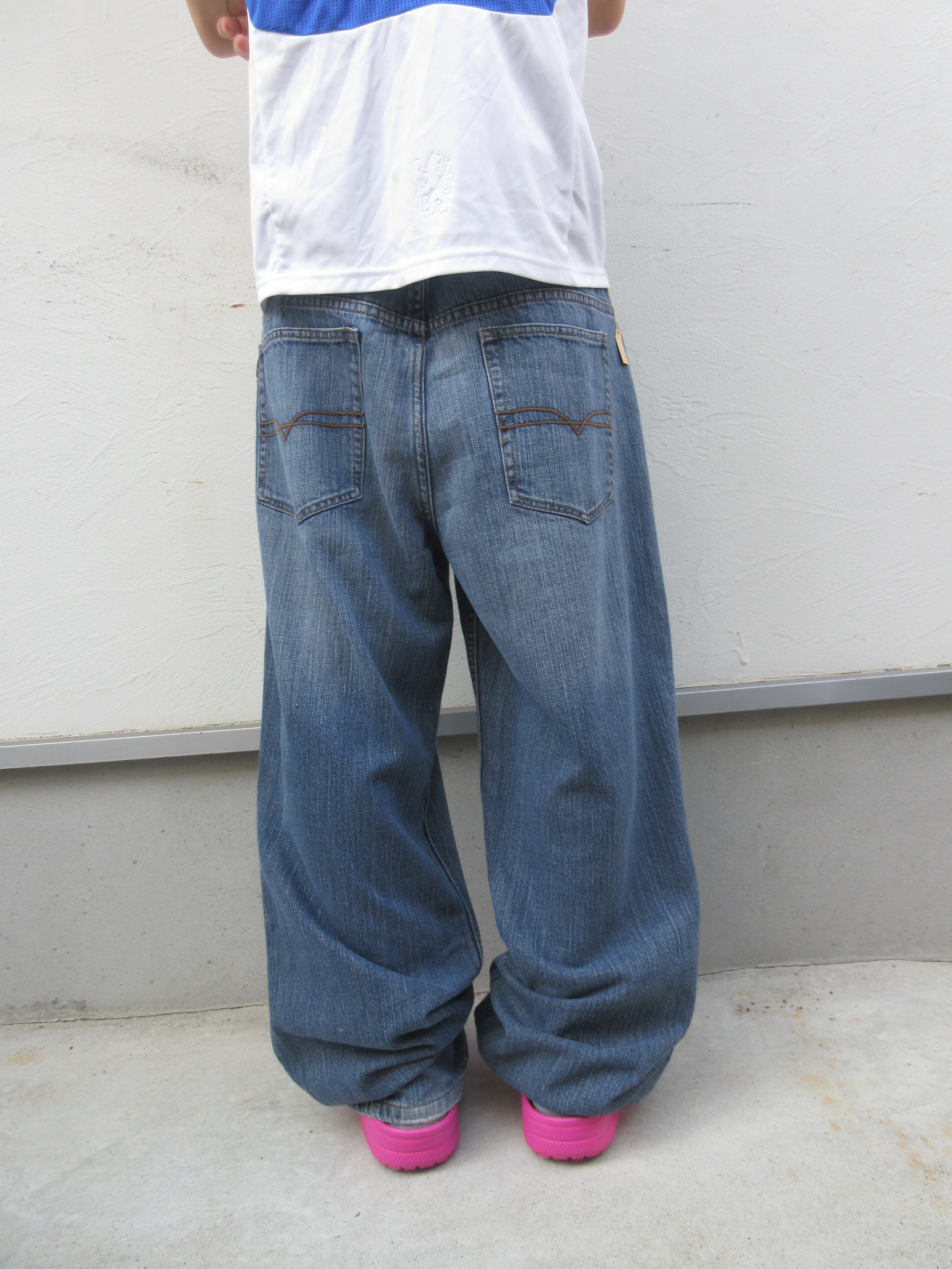 00s Anchor Blue LOOSE Denim