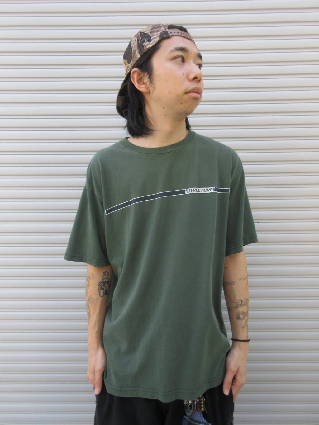 00s STRUCTURE Logo Graphic Tee