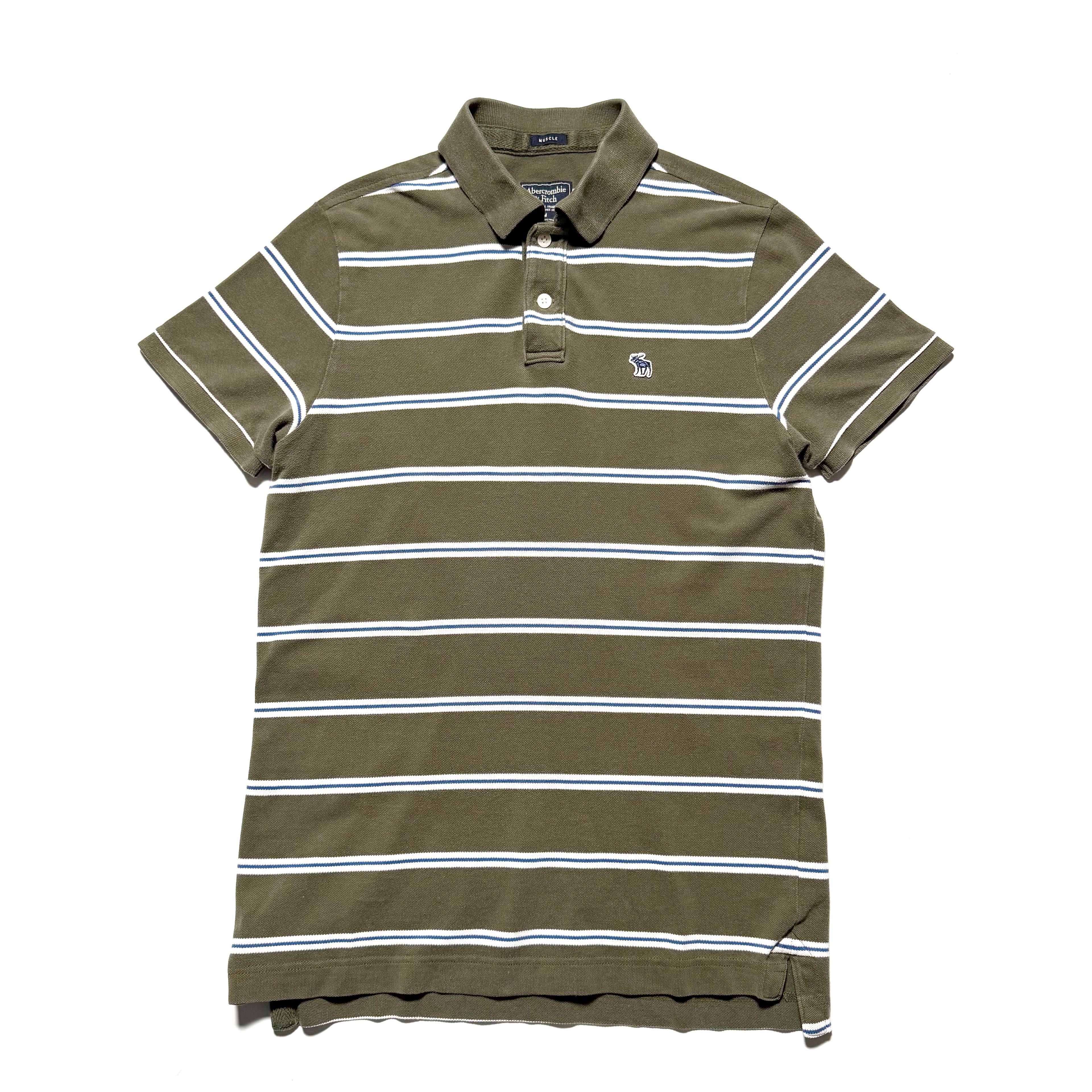 00s Abercrombie&Fitch Border Polo Shirts