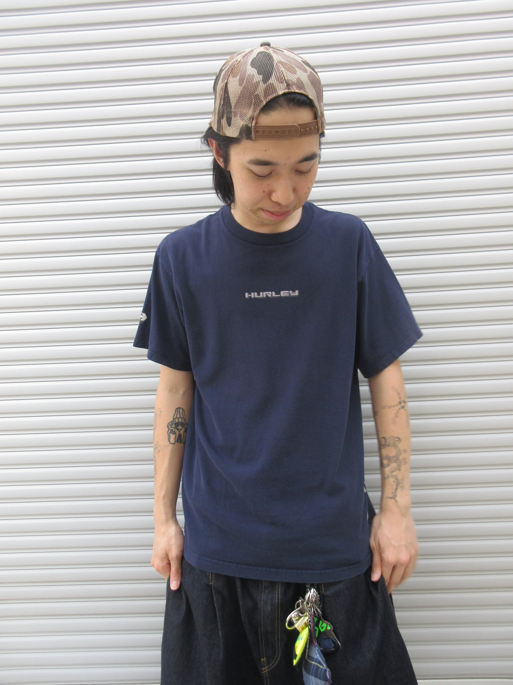 90~00s HURLEY Graphic Logo Tee