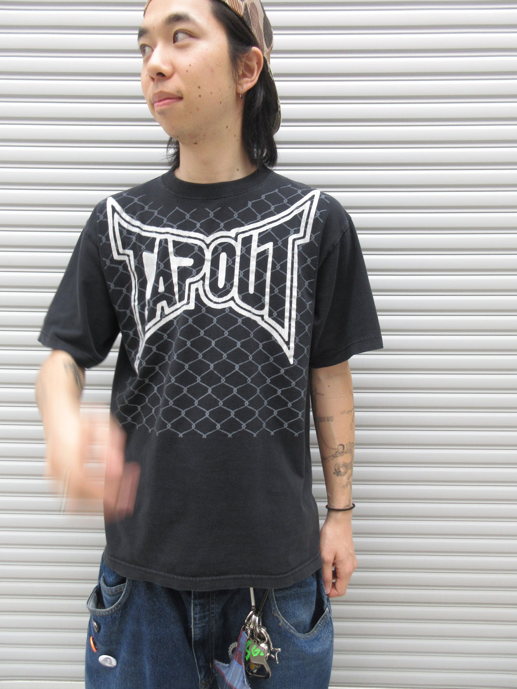 00s TAP OUT Logo Graphic Tee