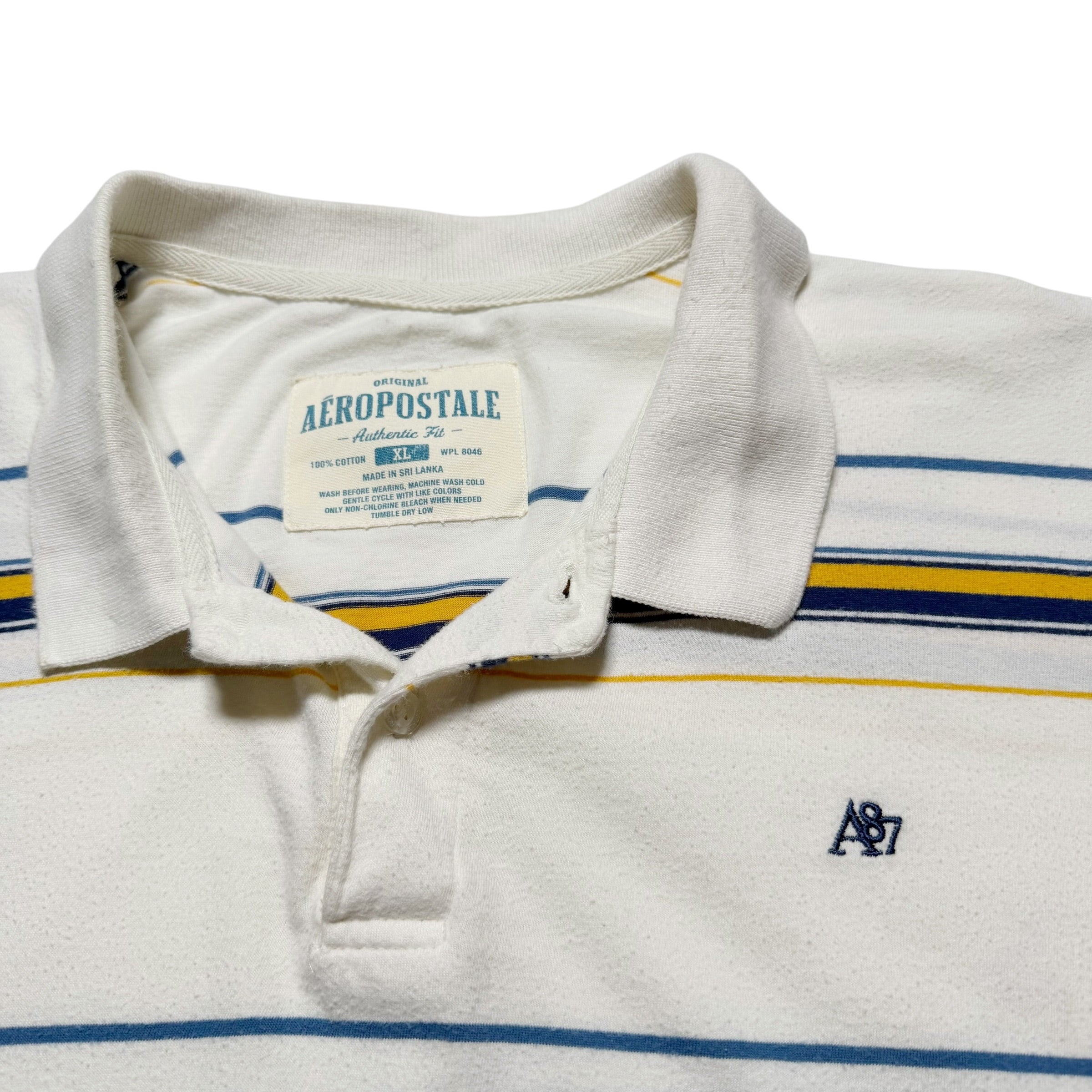 00s AEROPOSTALE Border Polo