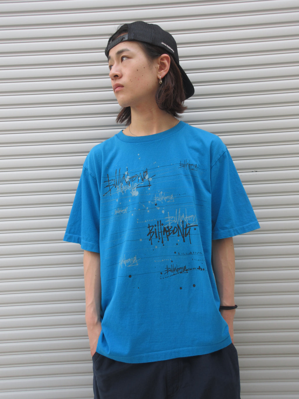 00s BILLABONG Graphic Logo Tee