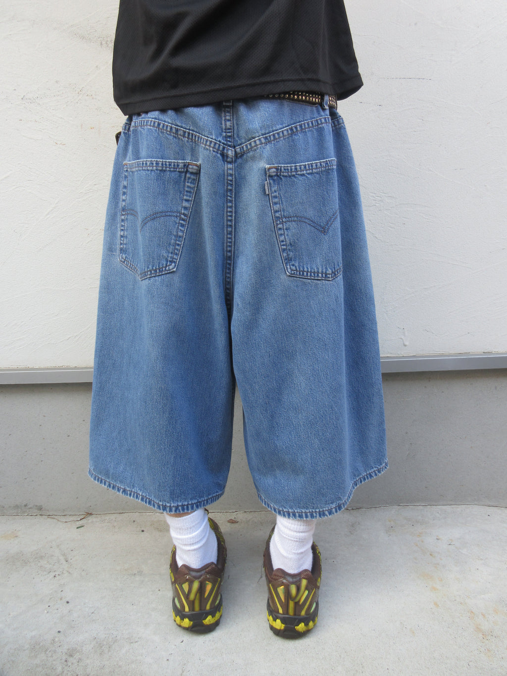 90s SILVER TAB Long Jorts
