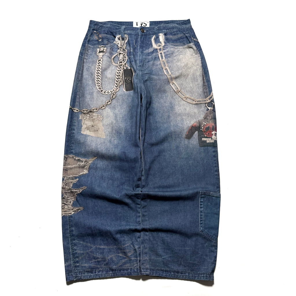 Triple Sevens Super Swag Baggy Denim