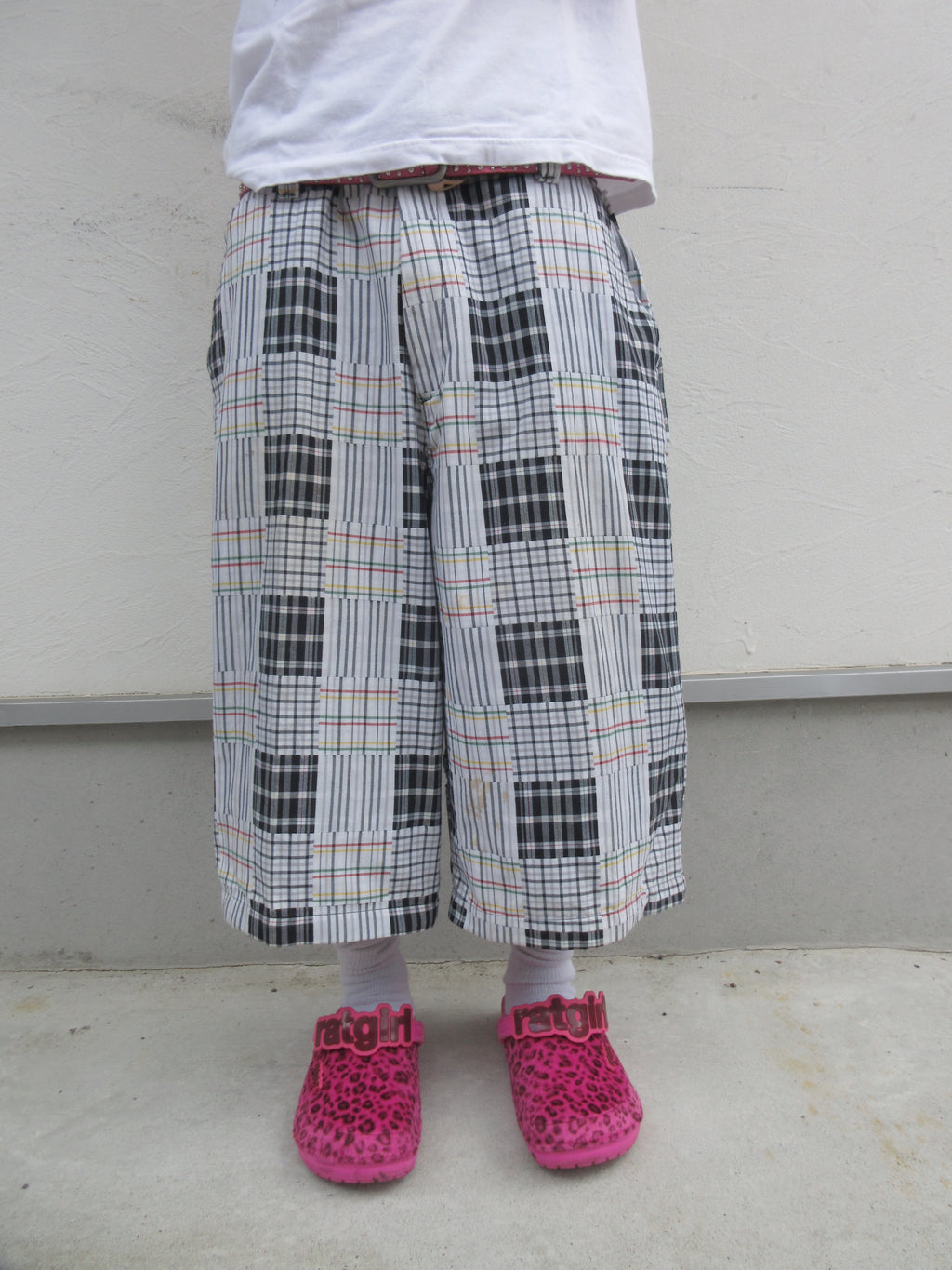 00s Caltop Super Baggy Check Shorts