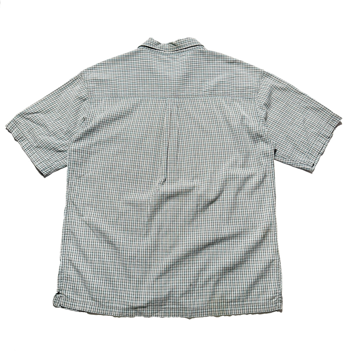 00s Anchor Blue Check S/S Shirts
